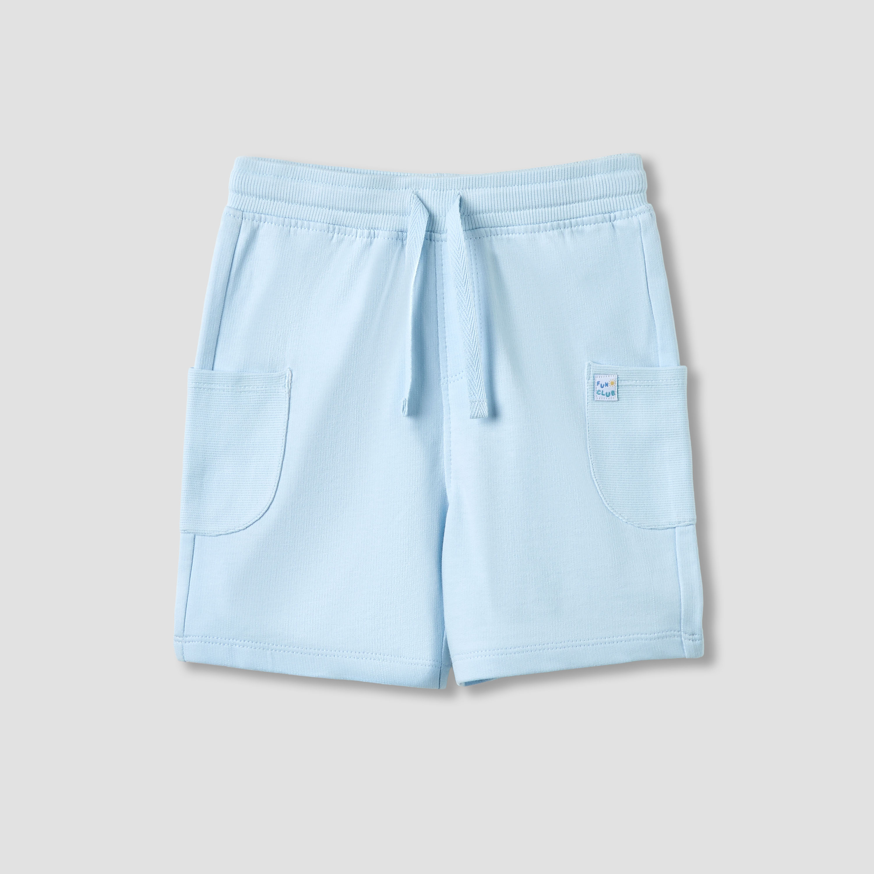 Juniors Drawstring Waist Shorts with Pocket, Set of 2-baby-boys-clothing-bottoms-shorts-image-4
