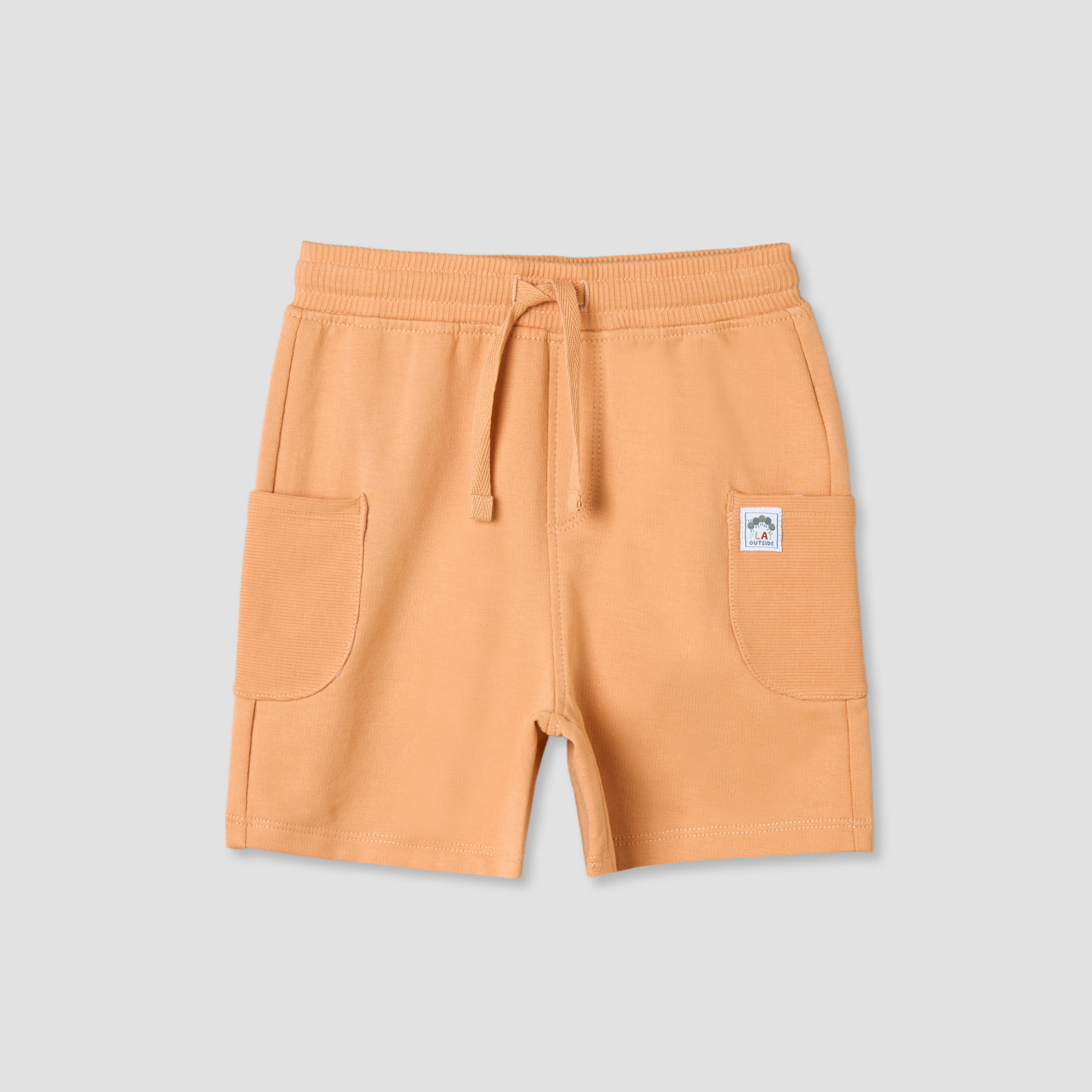 Pack of 2 Juniors Drawstring Waist Shorts with Pockets-baby-boys-clothing-bottoms-shorts-image-4