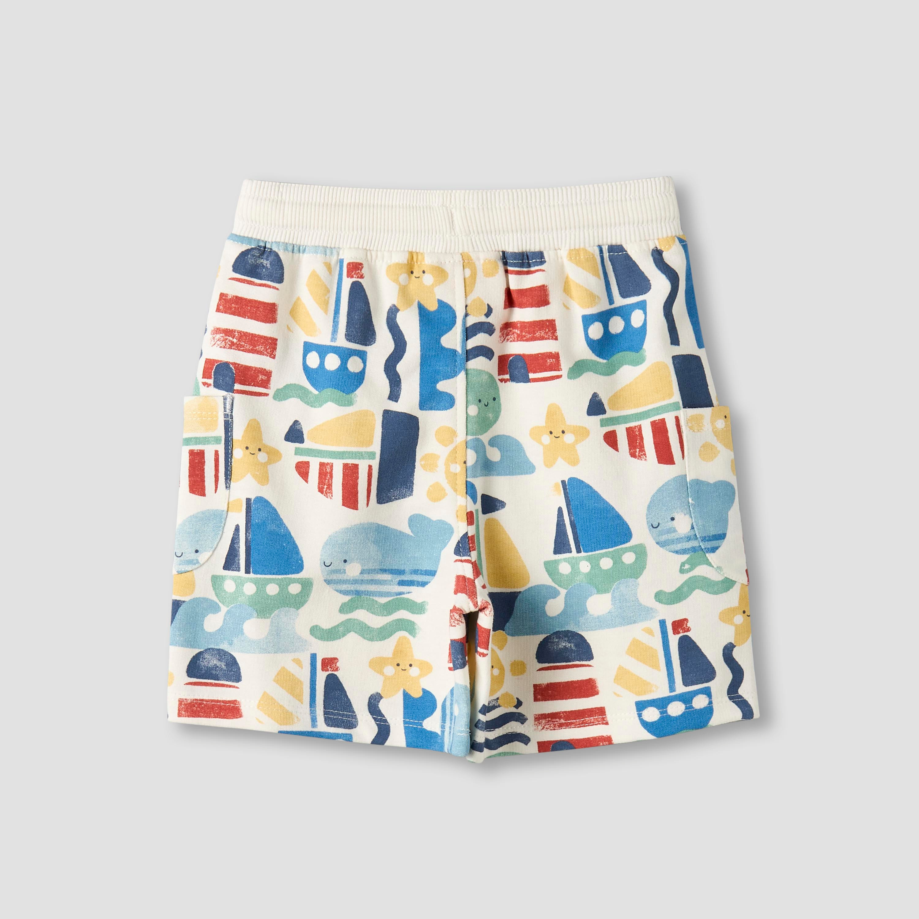 شورتات بجيوب ورباط على الخصر من جونيورز - عبوة من قطعتين-baby-boys-clothing-bottoms-shorts-image-4
