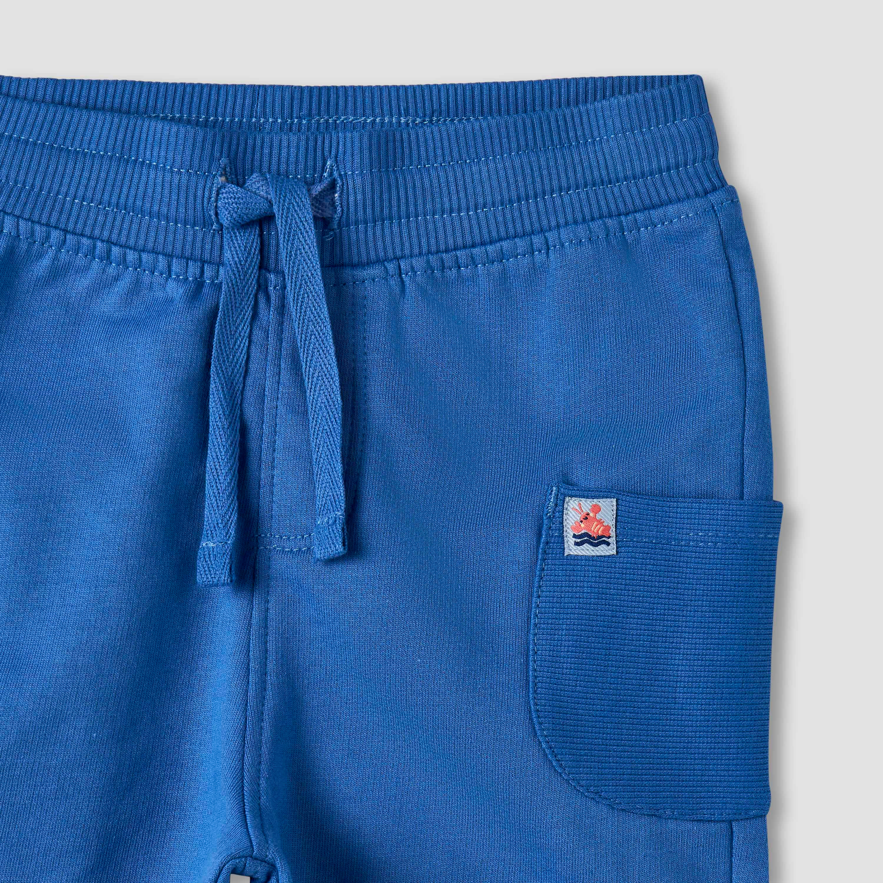 شورتات بجيوب ورباط على الخصر من جونيورز - عبوة من قطعتين-baby-boys-clothing-bottoms-shorts-image-1