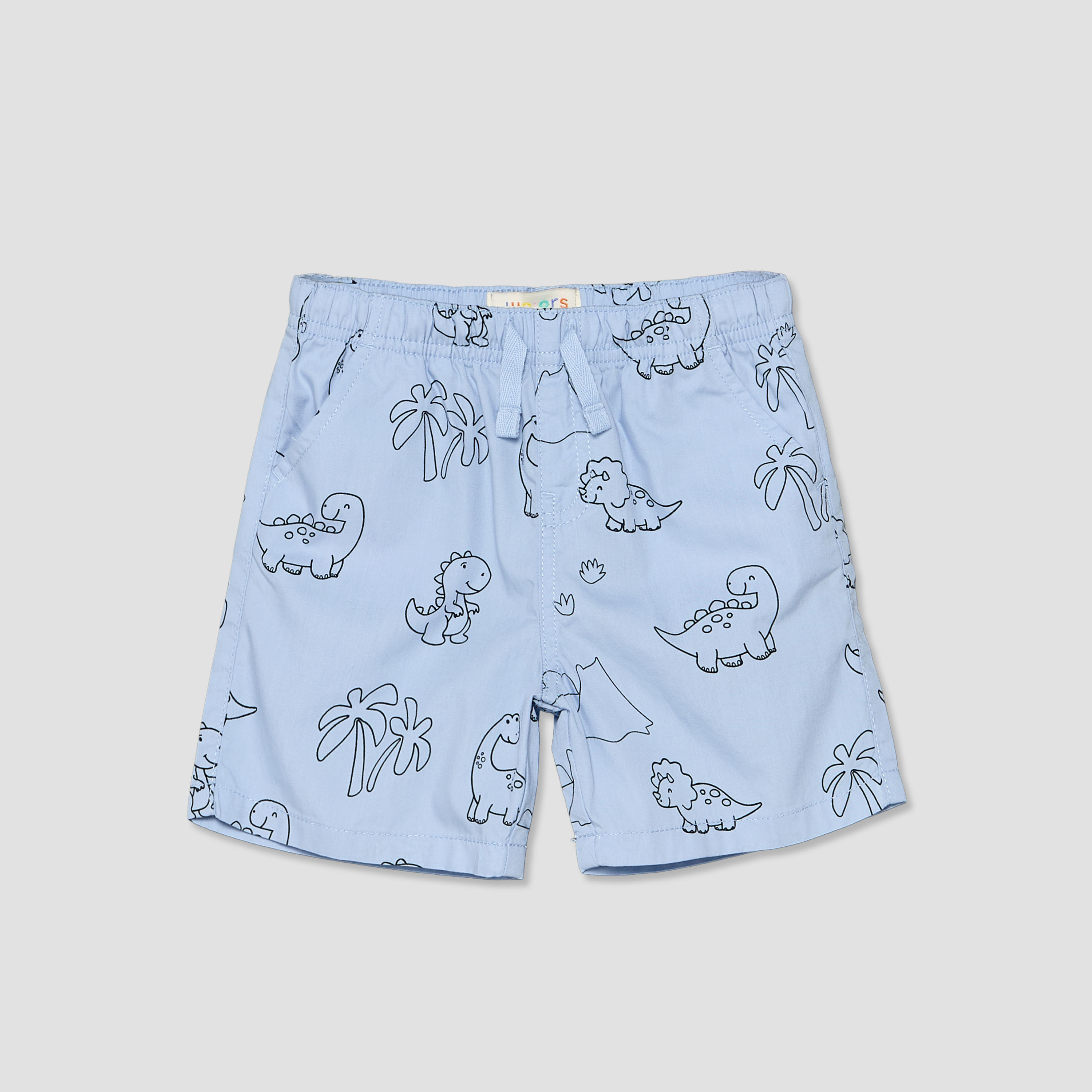 Pack of 2 Juniors Drawstring Waist Shorts with Pockets-baby-boys-clothing-bottoms-shorts-image-3