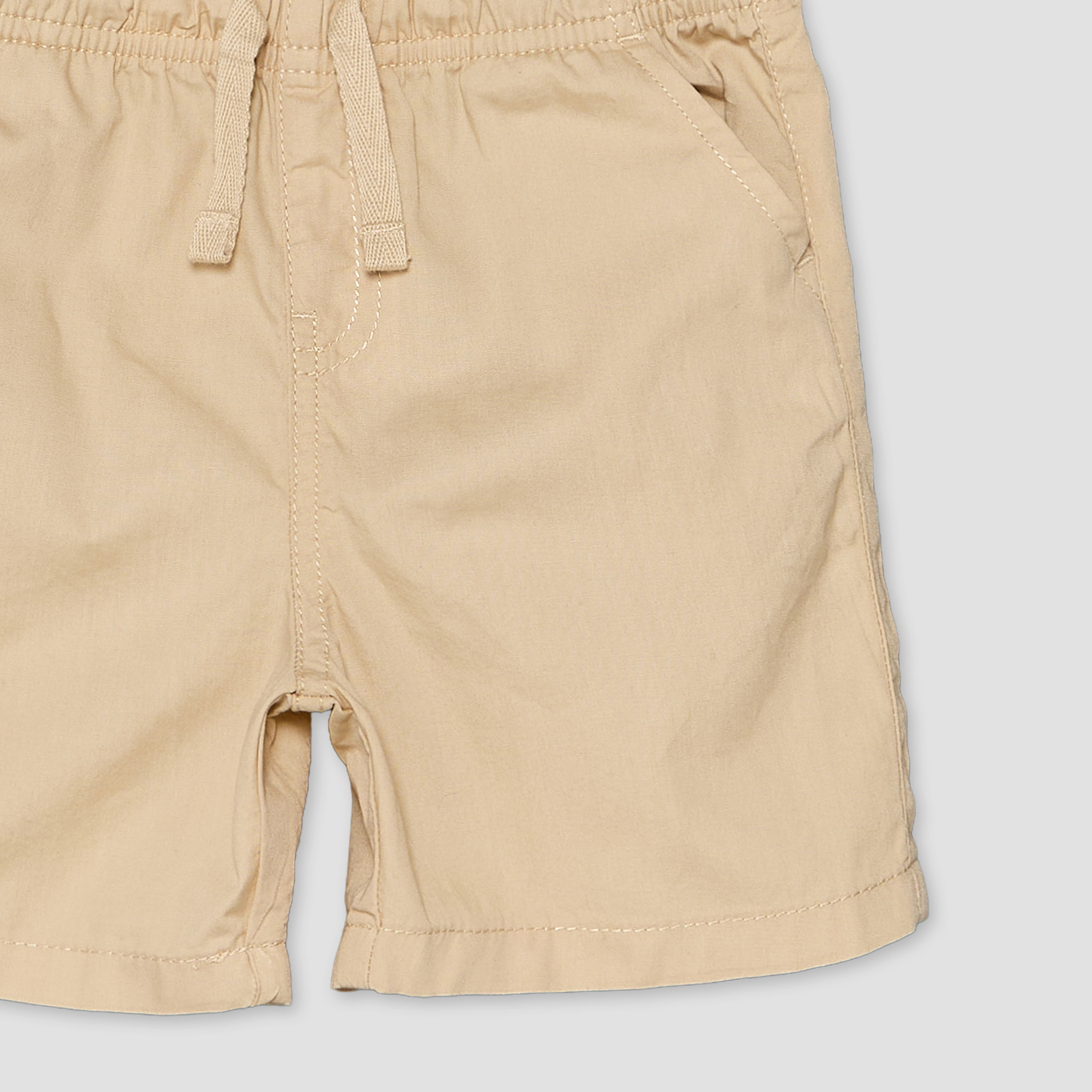 Pack of 2 Juniors Drawstring Waist Shorts with Pockets-baby-boys-clothing-bottoms-shorts-image-6