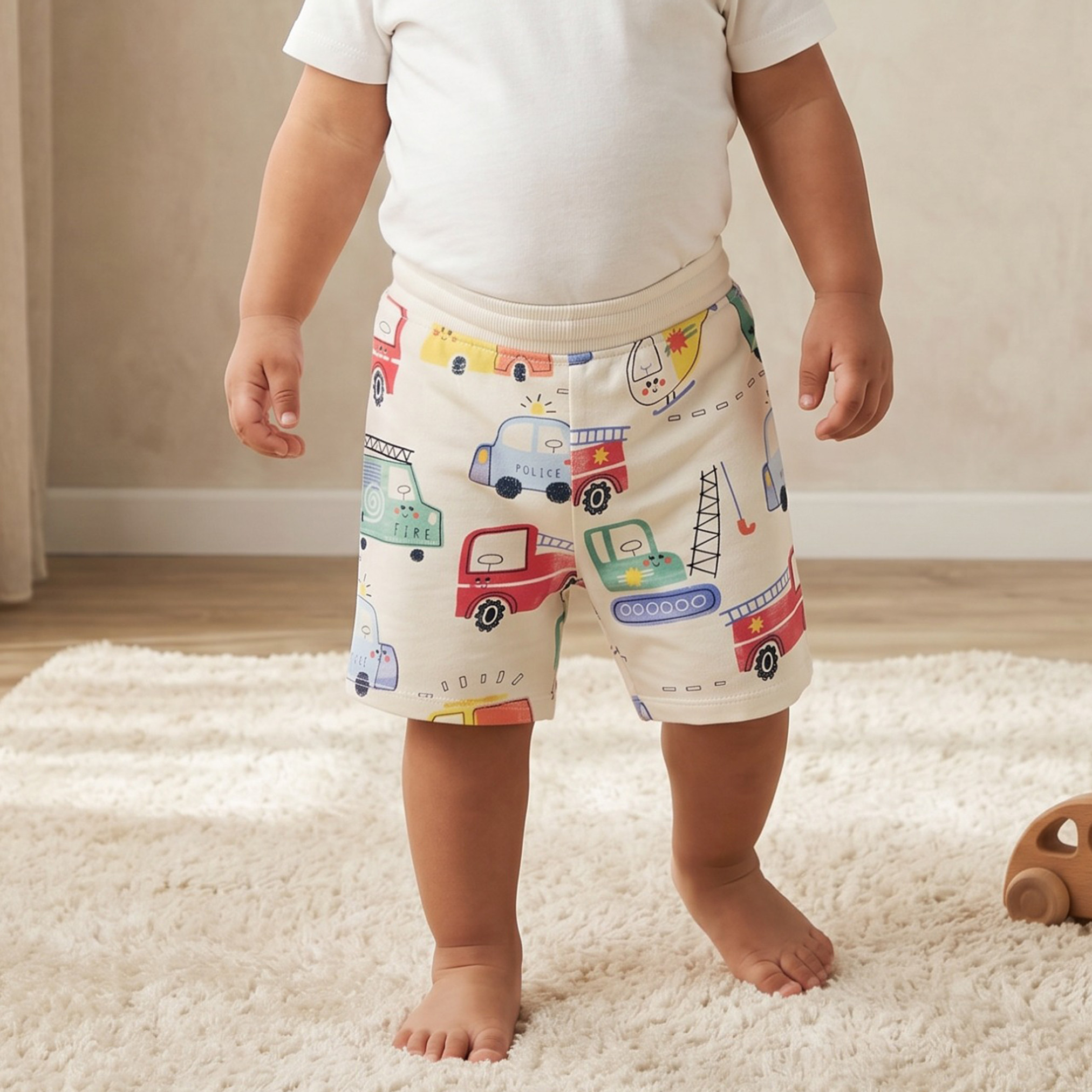 Pack of 2 Juniors Drawstring Waist Shorts with Pockets-baby-boys-clothing-bottoms-shorts-image-2
