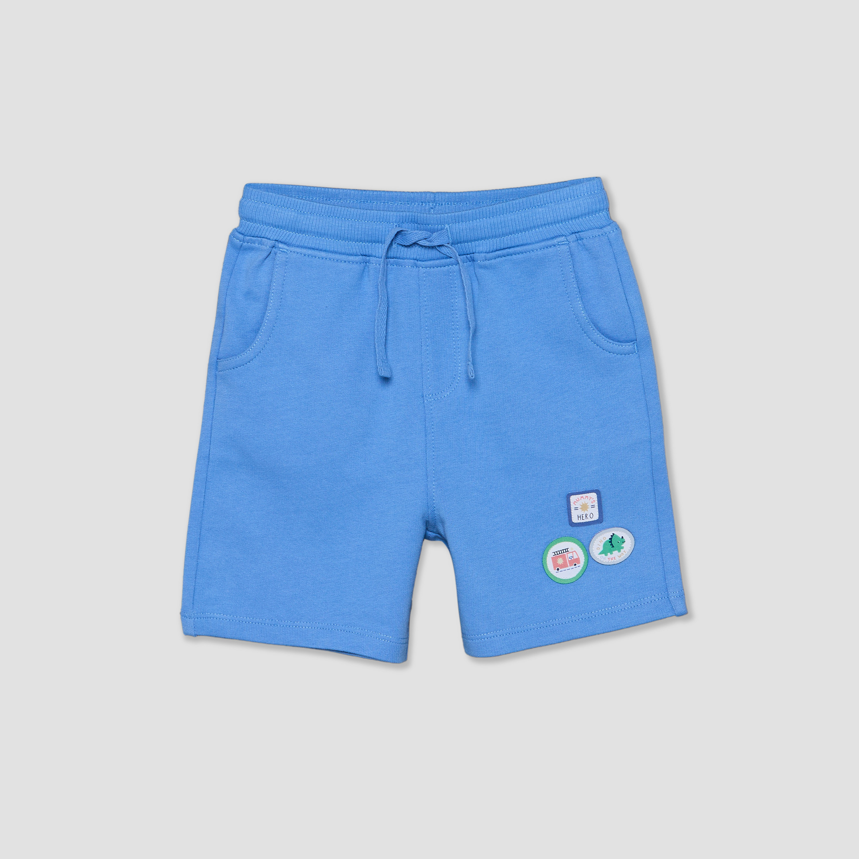 Pack of 2 Juniors Drawstring Waist Shorts with Pockets-baby-boys-clothing-bottoms-shorts-image-4