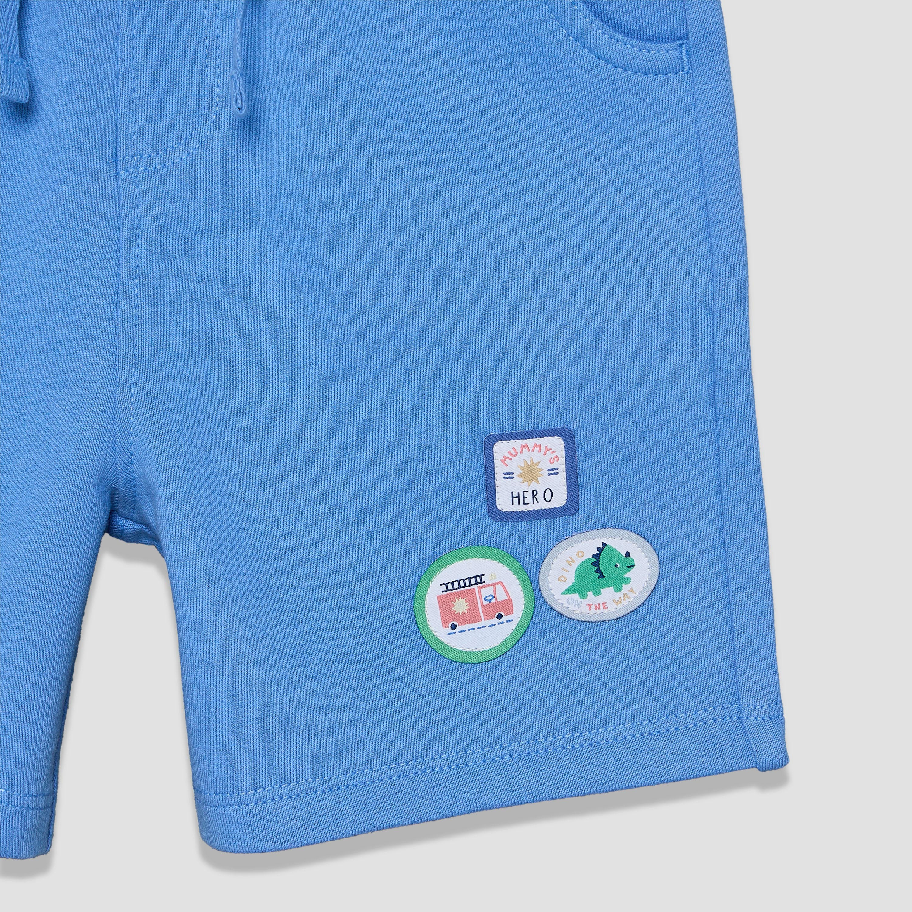 Pack of 2 Juniors Drawstring Waist Shorts with Pockets-baby-boys-clothing-bottoms-shorts-image-9