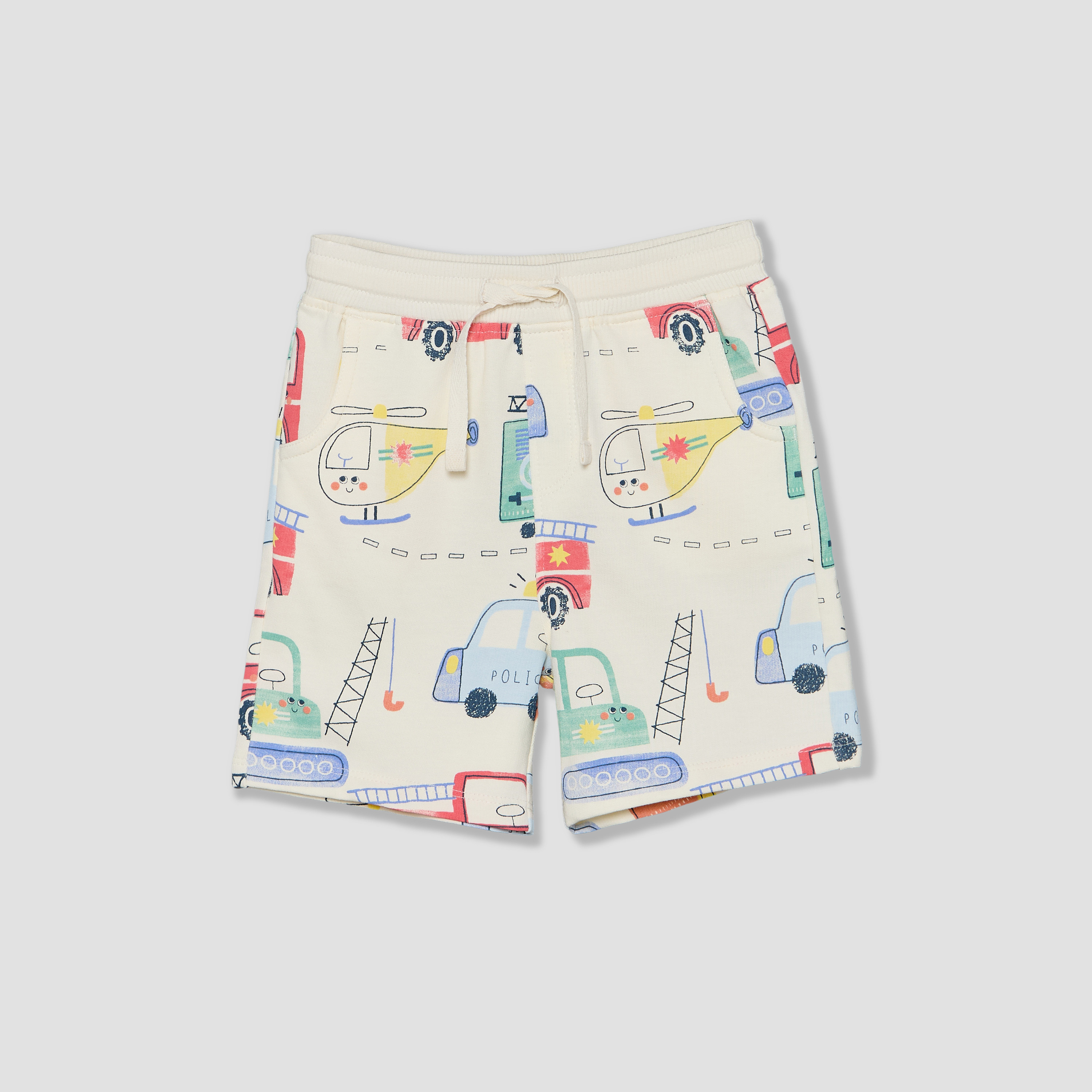 Pack of 2 Juniors Drawstring Waist Shorts with Pockets-baby-boys-clothing-bottoms-shorts-image-10