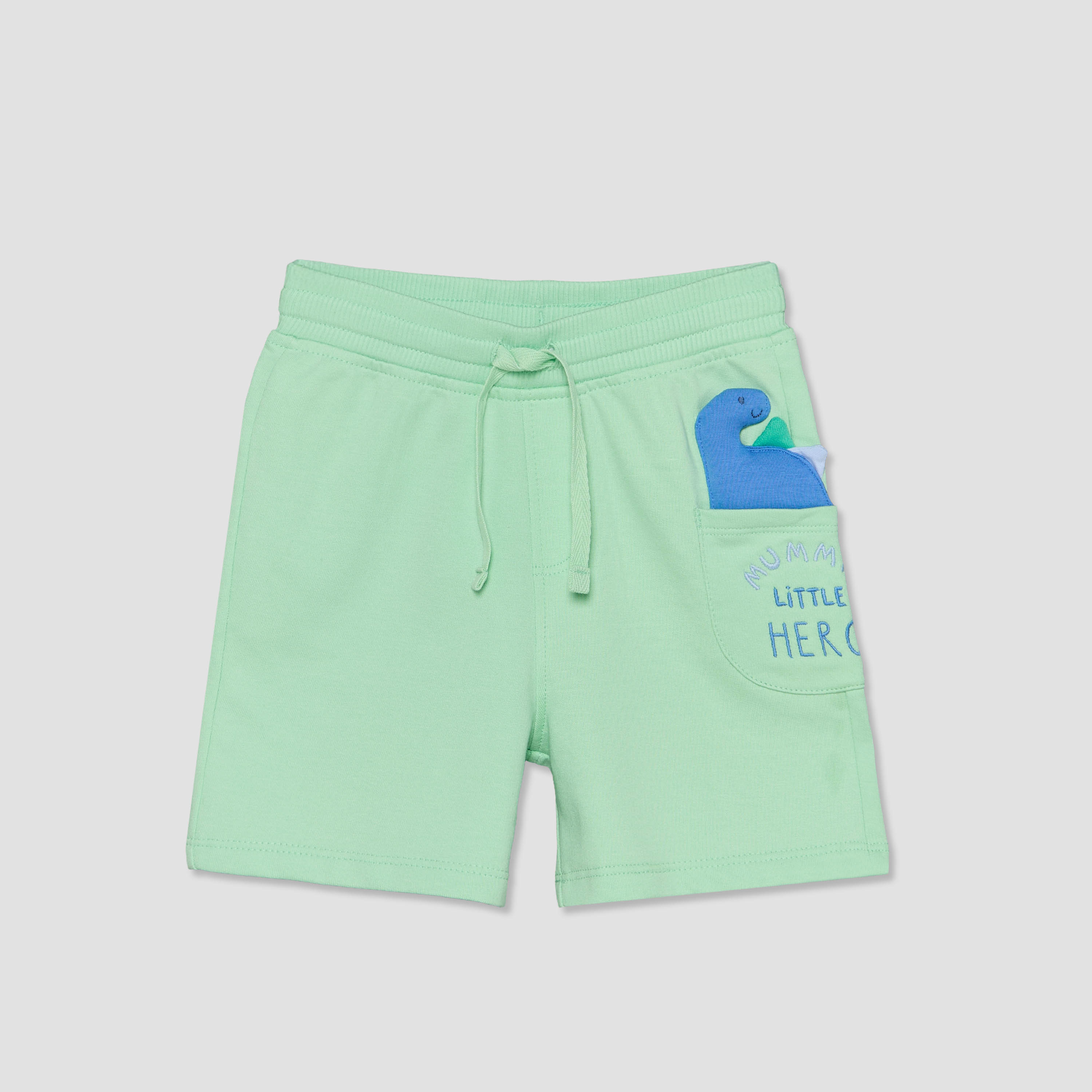 Pack of 2 Juniors Knee Length Drawstring Waist Shorts with Applique-baby-boys-clothing-bottoms-shorts-image-4