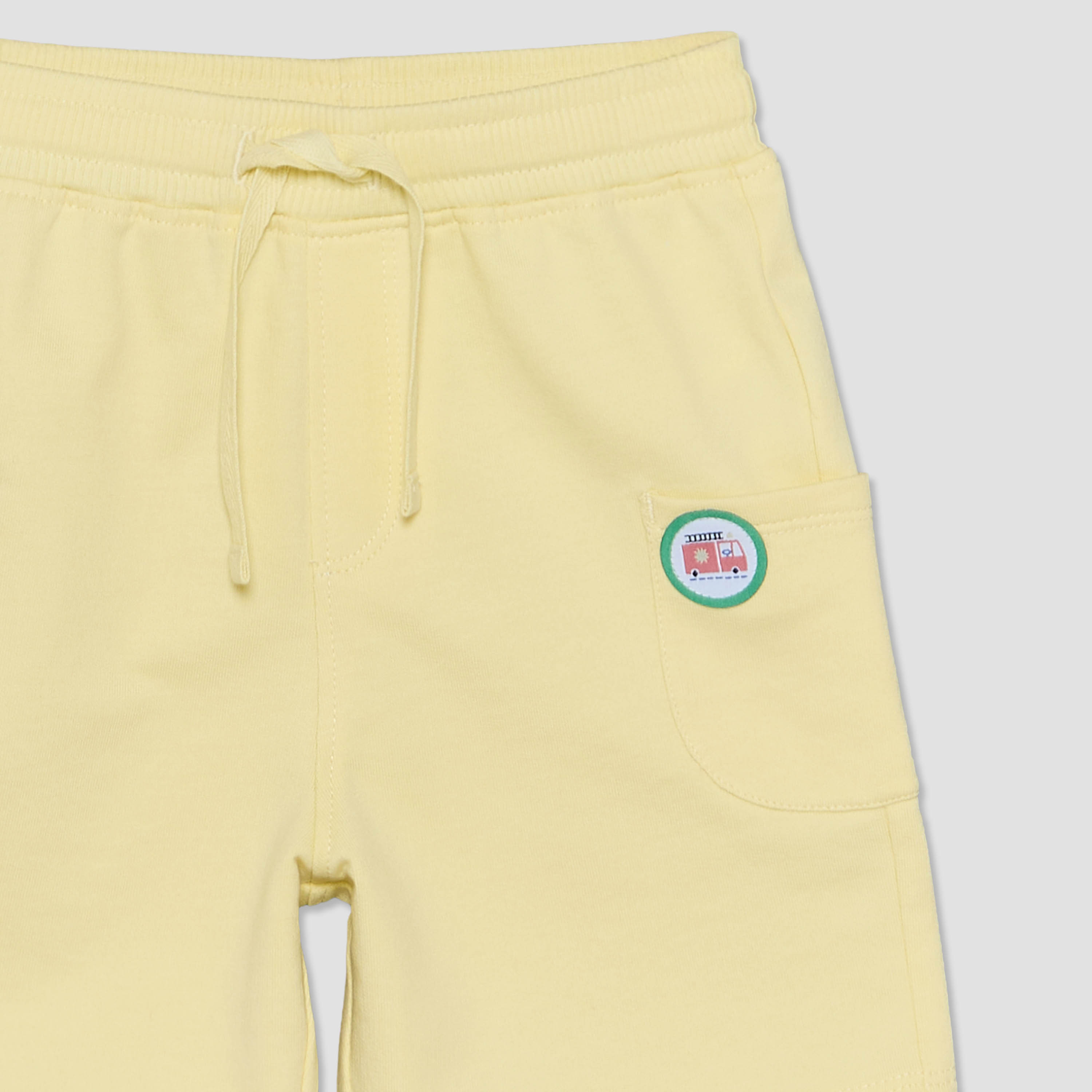 Pack of 2 Juniors Knee Length Drawstring Waist Shorts with Applique-baby-boys-clothing-bottoms-shorts-image-5