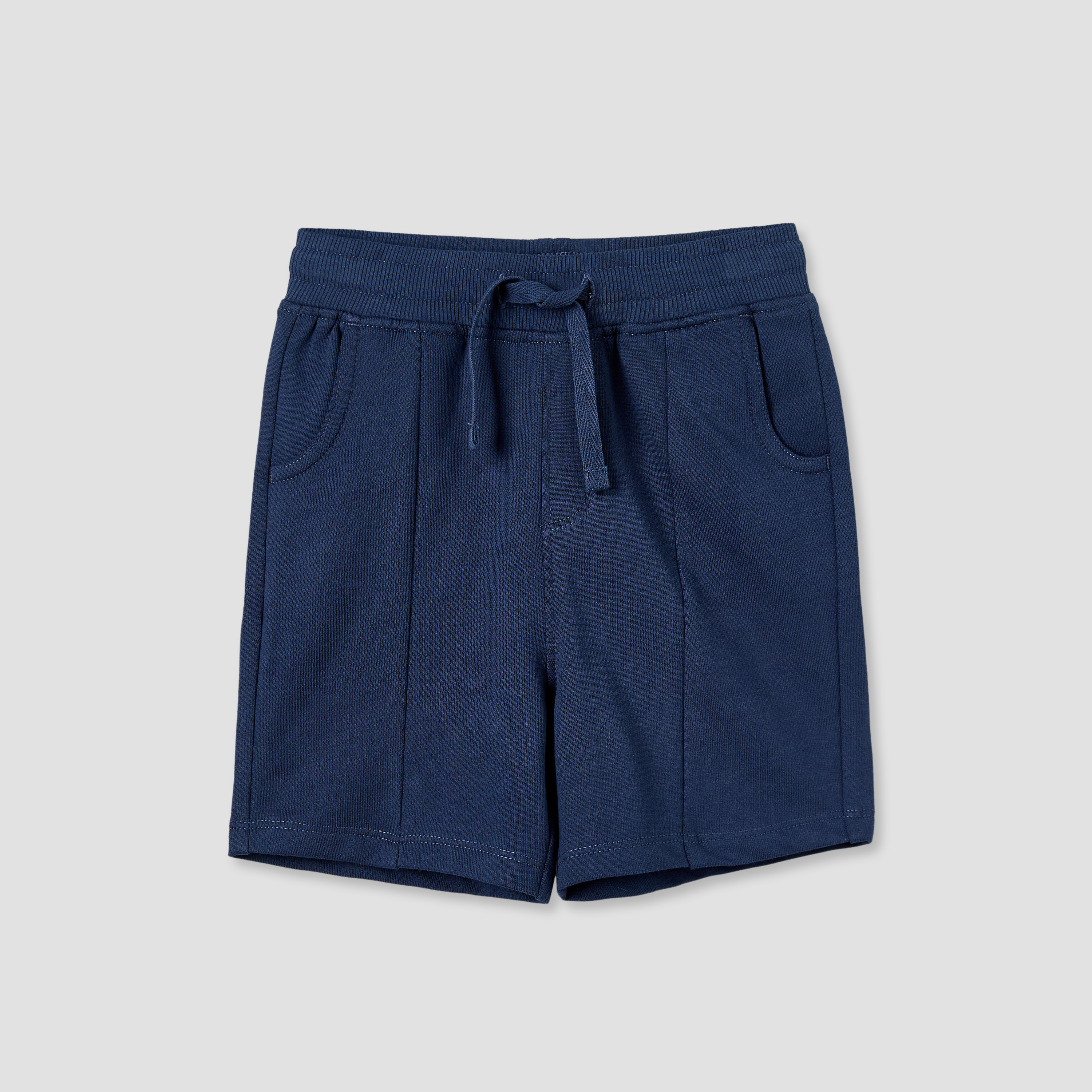 Juniors Drawstring Waist Shorts with Pockets-baby-boys-clothing-bottoms-shorts-image-2