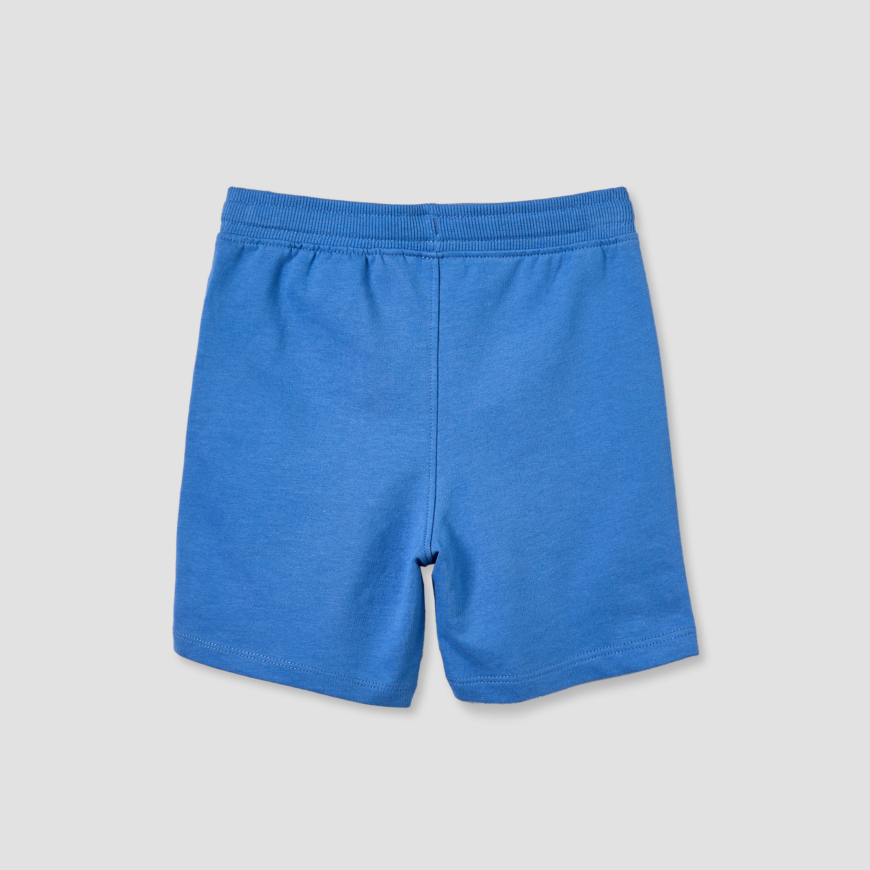 Juniors Knee Length Elasticated Drawstring Waist Shorts with Pockets-baby-boys-clothing-bottoms-shorts-image-3