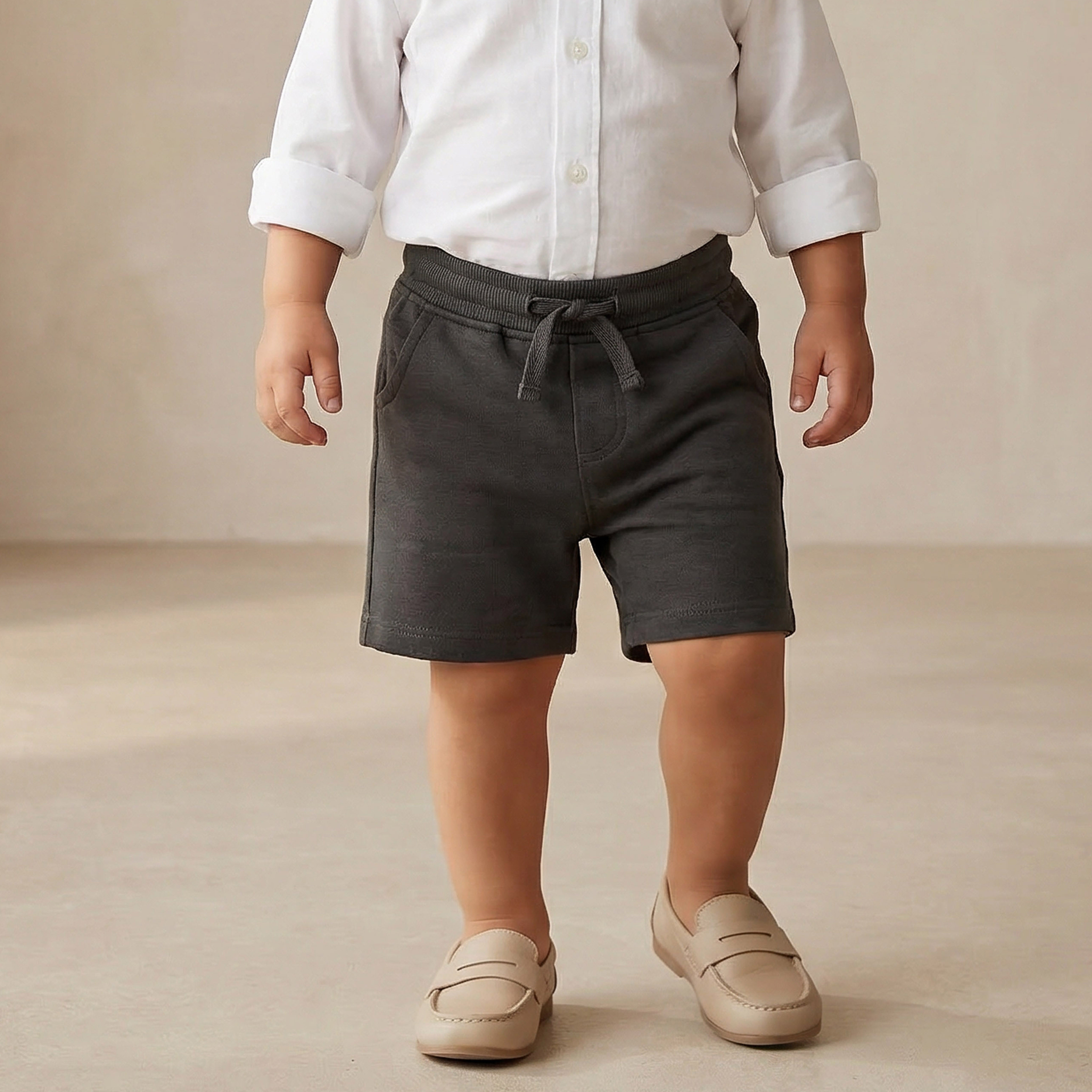 Juniors Drawstring Waist Shorts with Pockets-baby-boys-clothing-bottoms-shorts-image-1