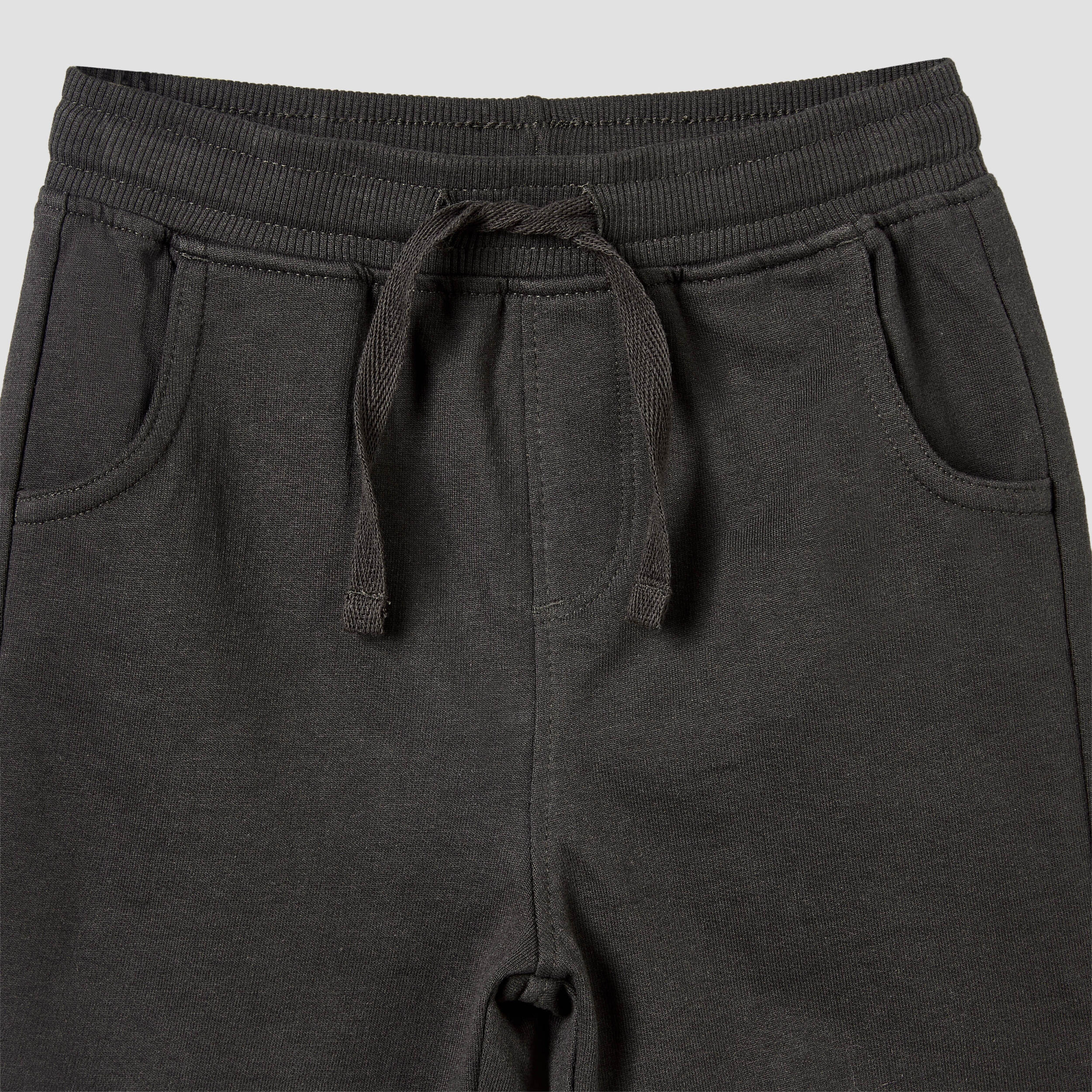 Juniors Knee Length Elasticated Waistband Shorts with Pockets-baby-boys-clothing-bottoms-shorts-image-4