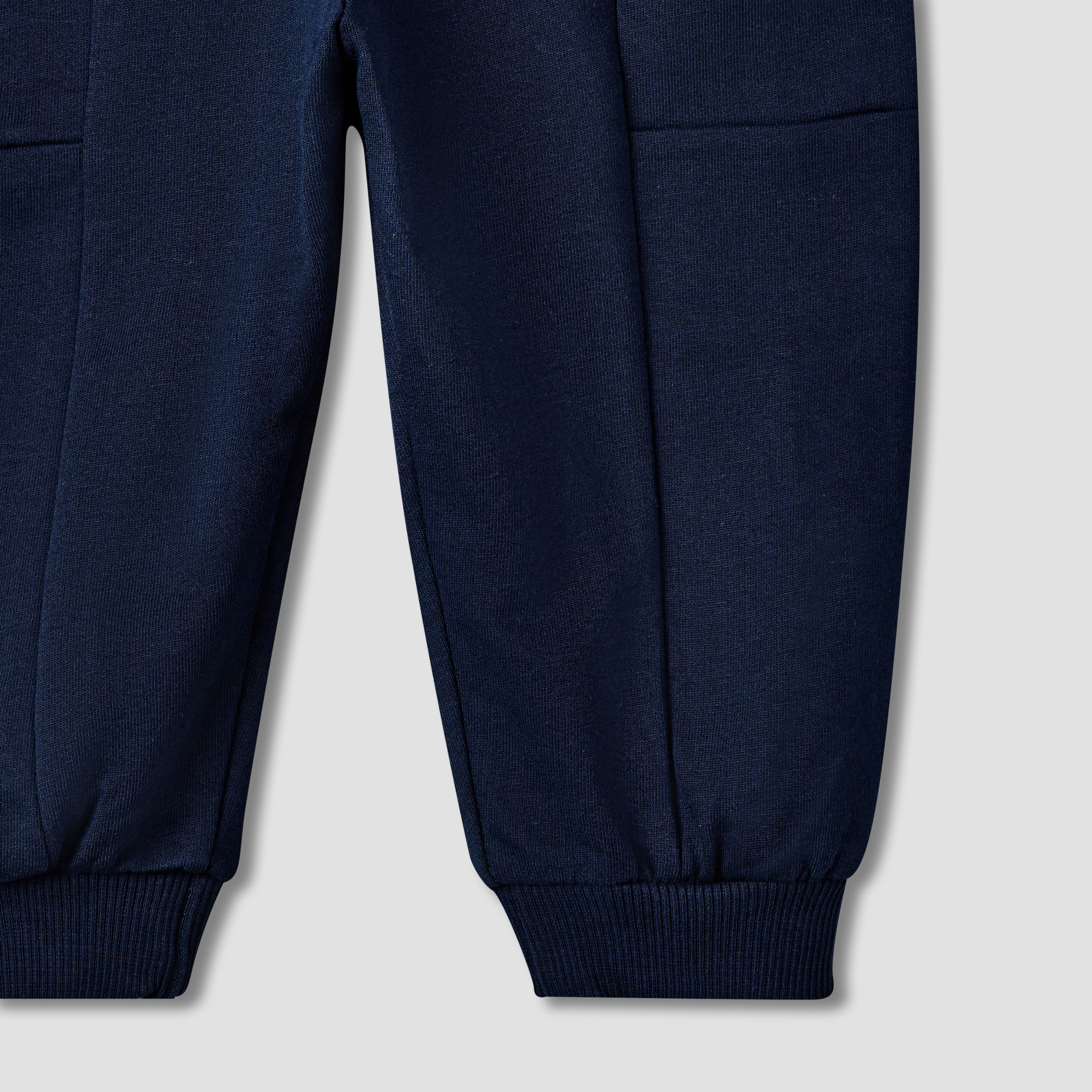 بنطلون رياضي بخصر مطاطي وجيوب من جونيورز-baby-boys-clothing-bottoms-joggersandtrackpants-image-1