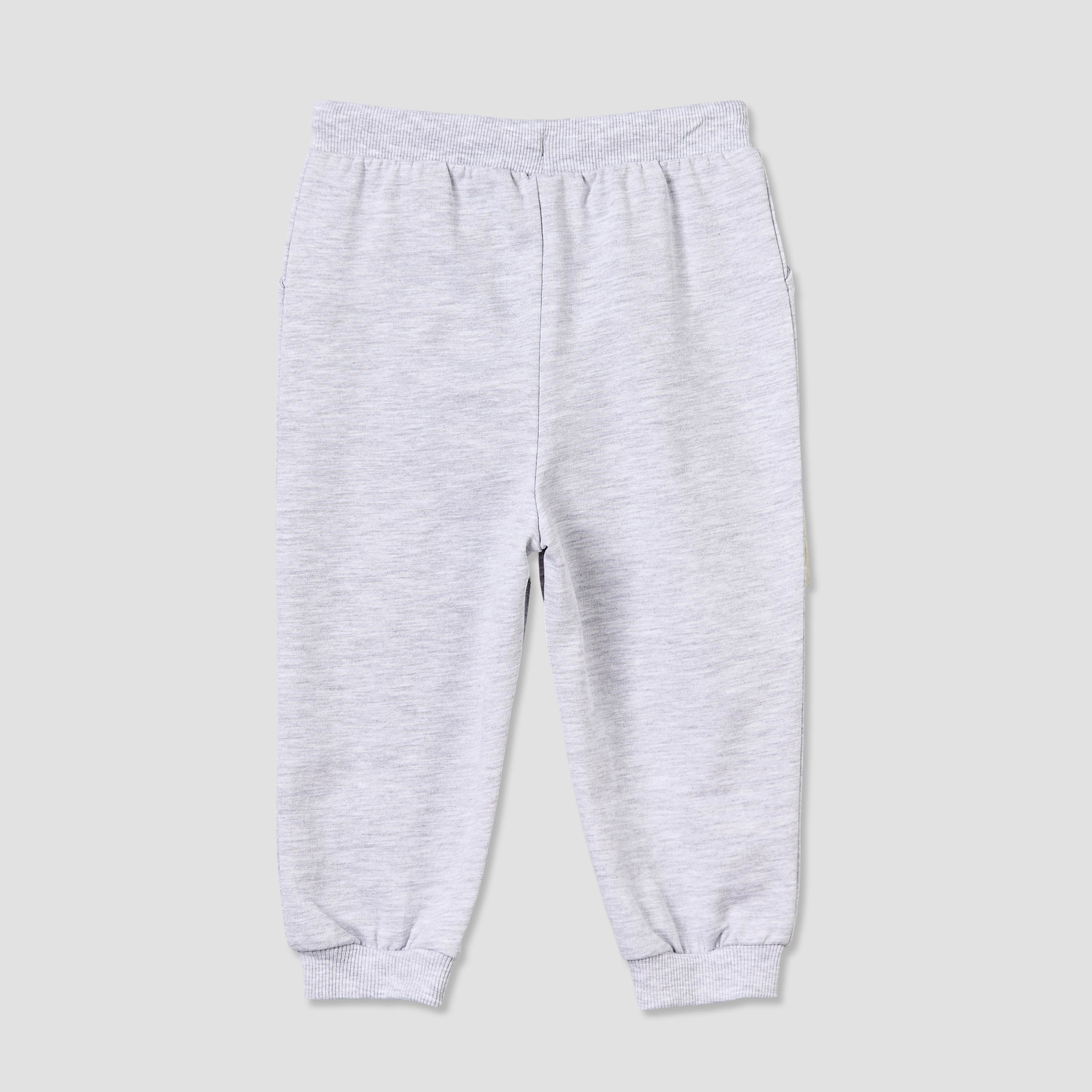 Juniors Drawstring Waist Joggers with Solid Design-baby-boys-clothing-bottoms-joggersandtrackpants-image-3