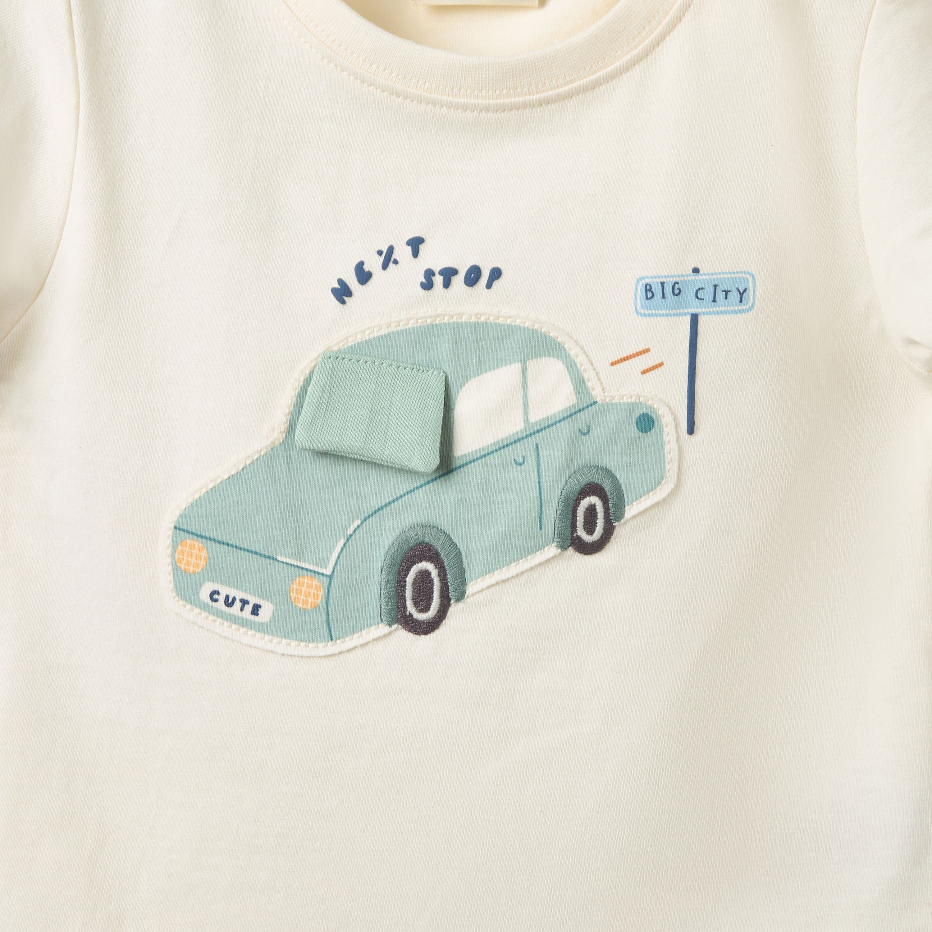Juniors Crew Neck Short Sleeve 3-Piece T-shirts and Joggers Set with Drawstring Closure-baby-boys-clothing-setsandcoords-image-8
