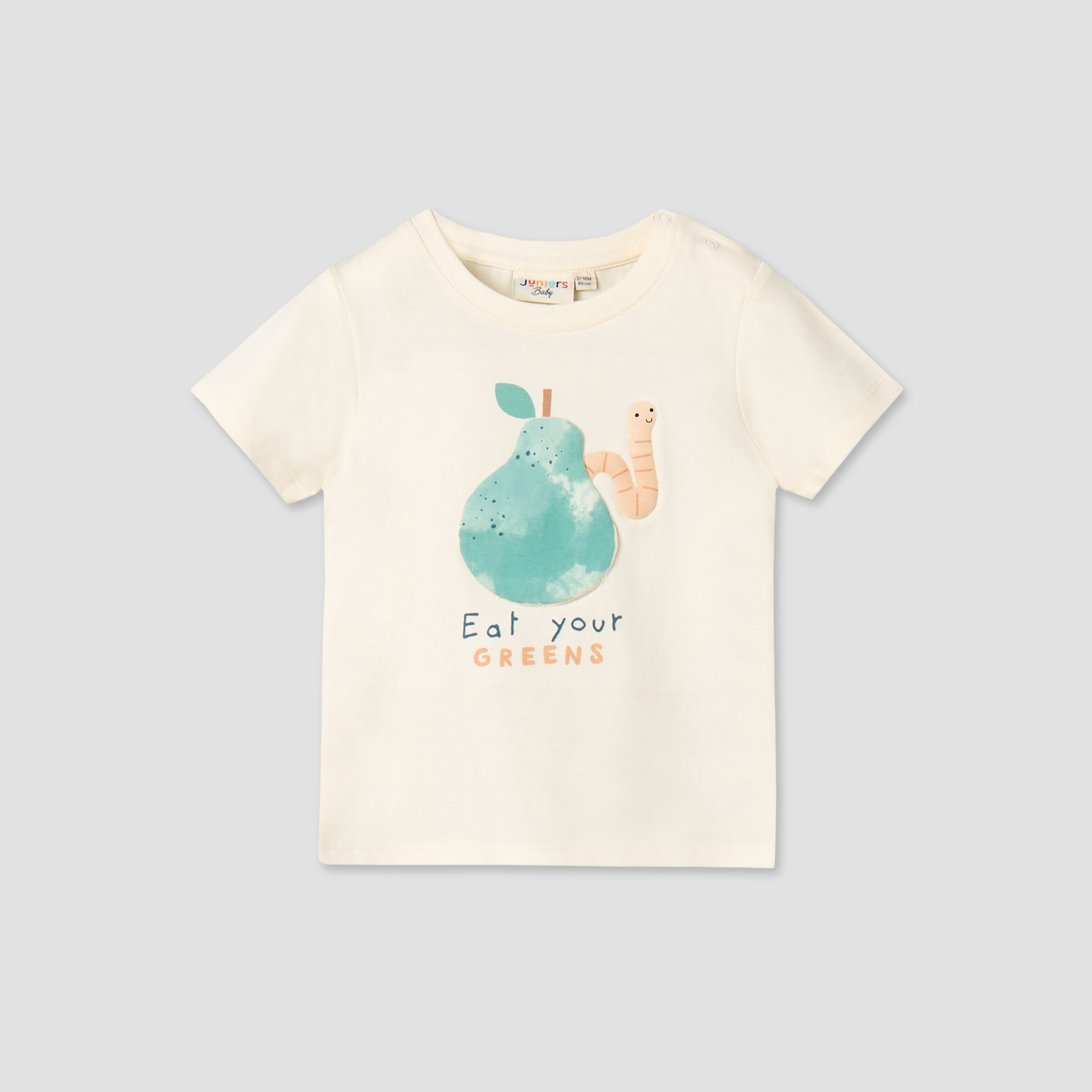 Pack of 3 Juniors Crew Neck Short Sleeves T-shirt and Shorts Set with Print-baby-boys-clothing-setsandcoords-image-3