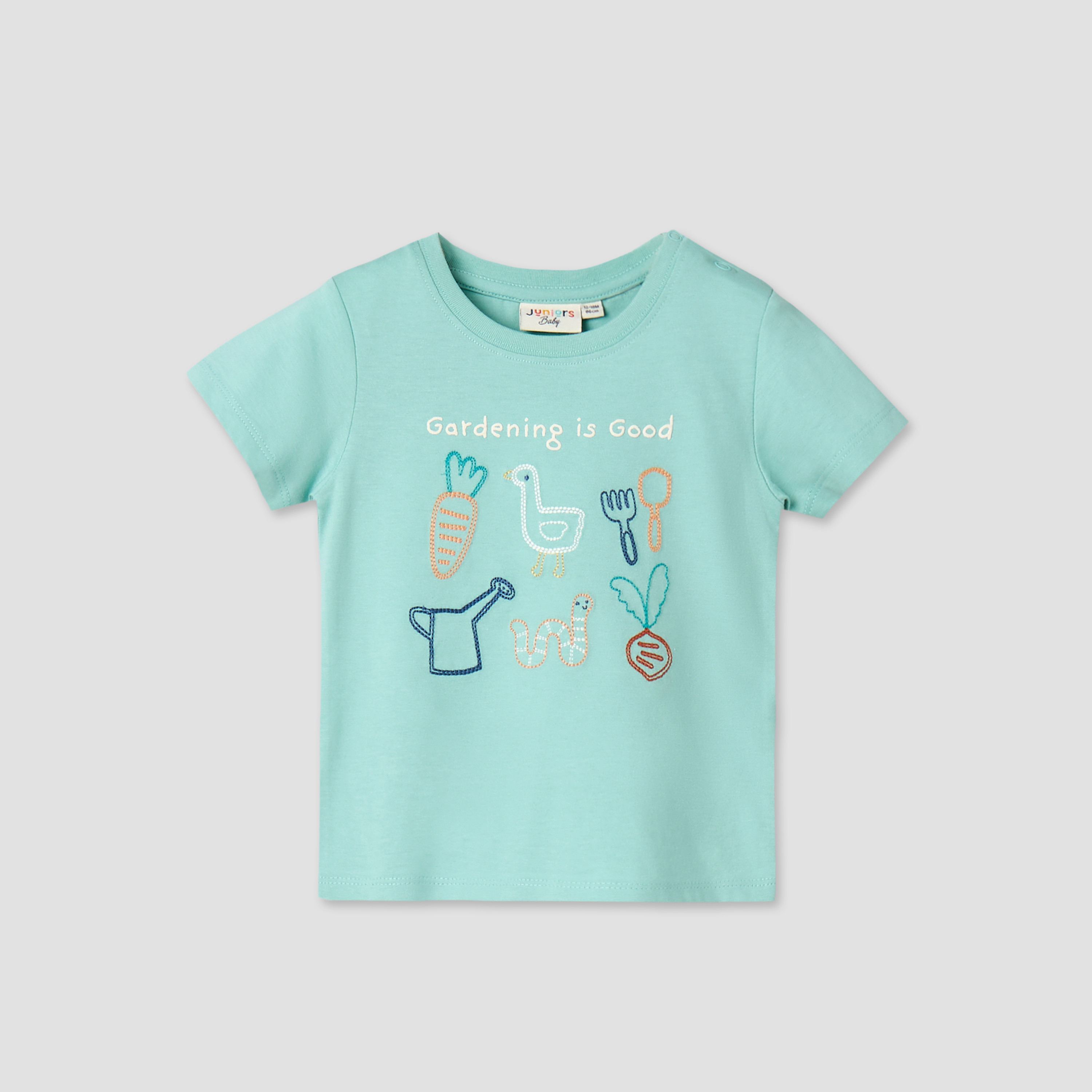 Pack of 3 Juniors Crew Neck Short Sleeves T-shirt and Shorts Set with Print-baby-boys-clothing-setsandcoords-image-4
