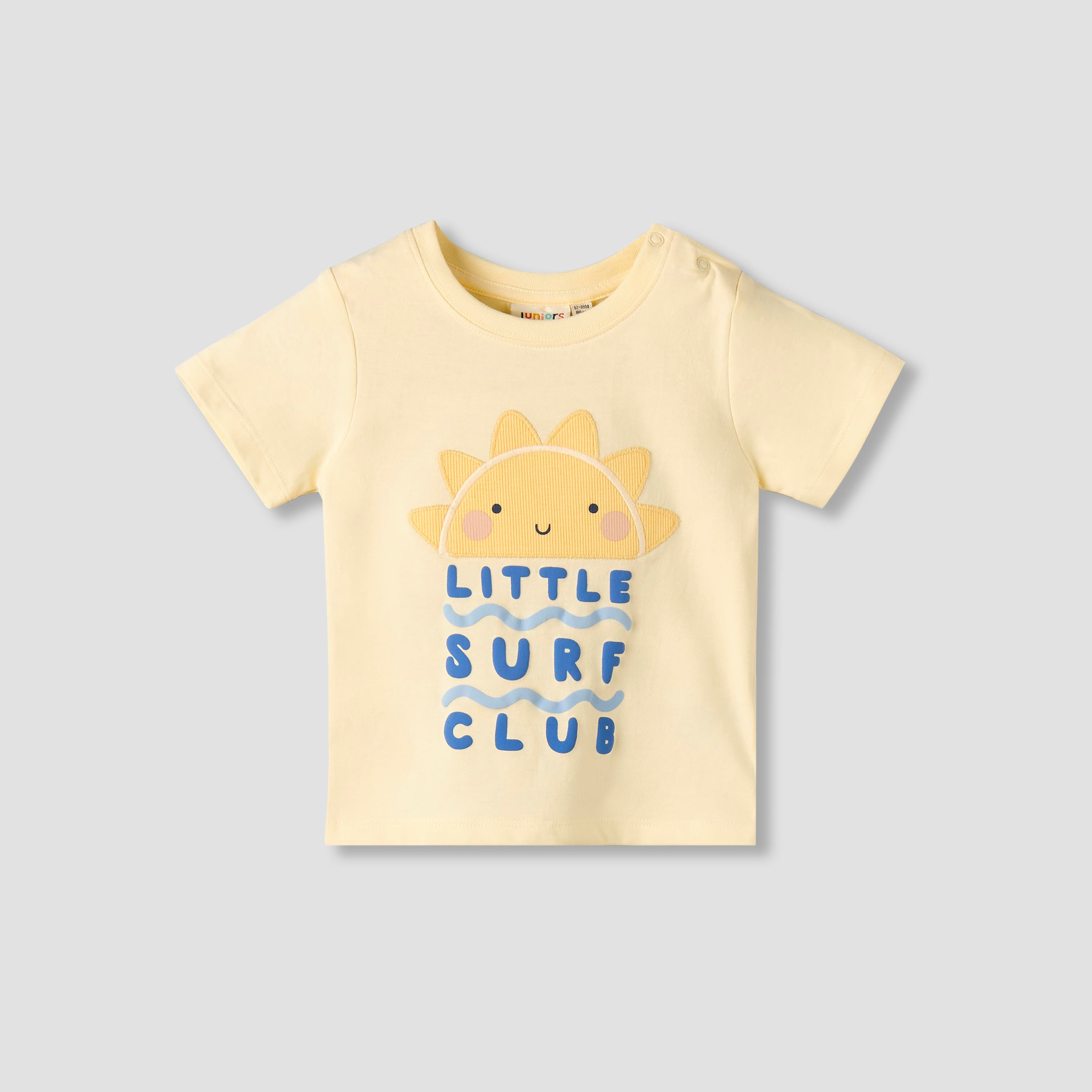 Set of 3 Juniors Crew Neck Short Sleeves T-shirt and Shorts Set with Print-baby-boys-clothing-setsandcoords-image-3