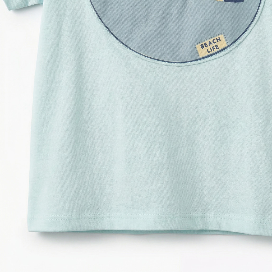 تيشيرتات بياقة ضيقة وأكمام قصيرة وطبعات مع شورت من جونيورز - طقم 3 قطع-baby-boys-clothing-setsandcoords-image-8