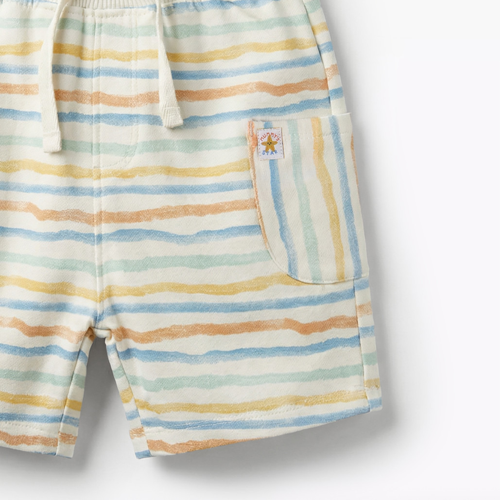 Set of 3 Juniors Crew Neck Short Sleeve T-shirt and Shorts Set with Print-baby-boys-clothing-setsandcoords-image-11