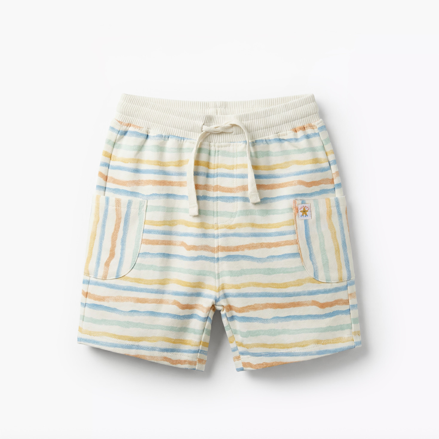 Set of 3 Juniors Crew Neck Short Sleeve T-shirt and Shorts Set with Print-baby-boys-clothing-setsandcoords-image-5