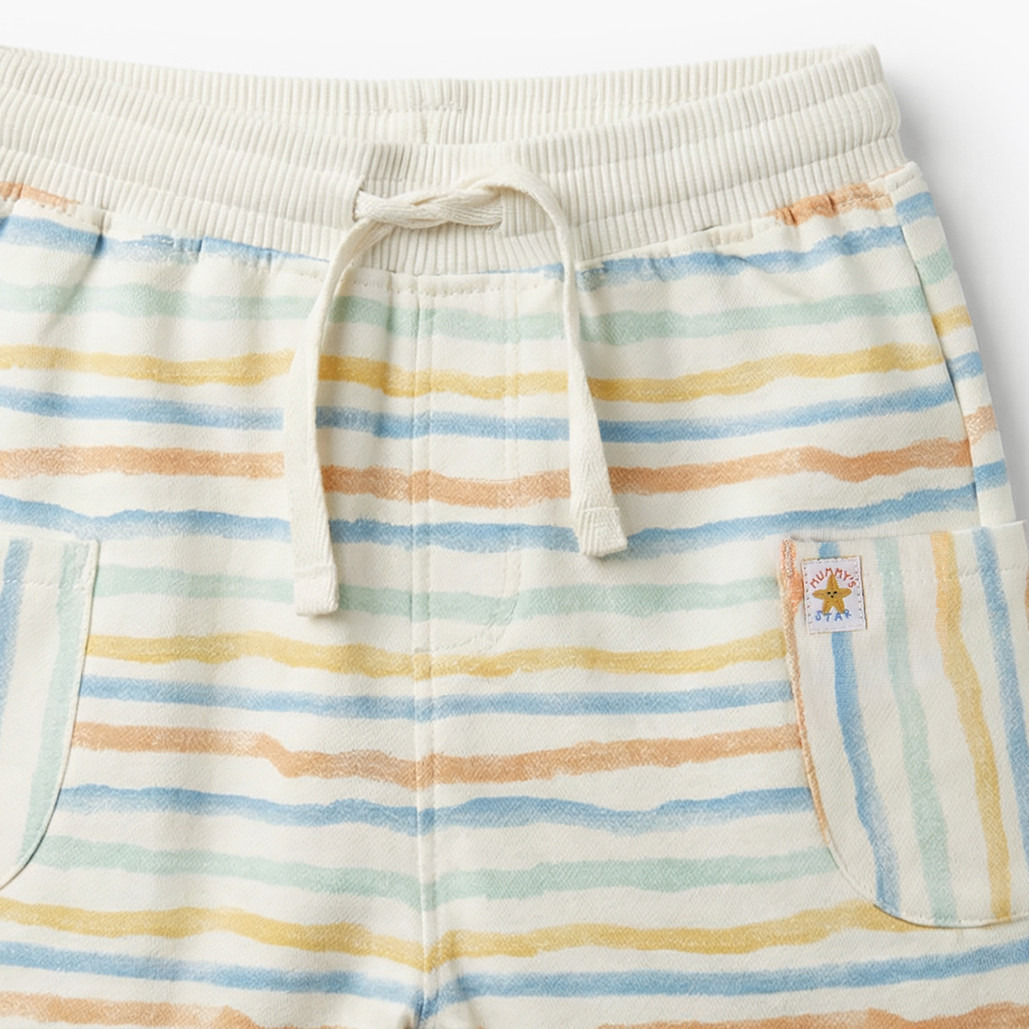 Set of 3 Juniors Crew Neck Short Sleeve T-shirt and Shorts Set with Print-baby-boys-clothing-setsandcoords-image-10