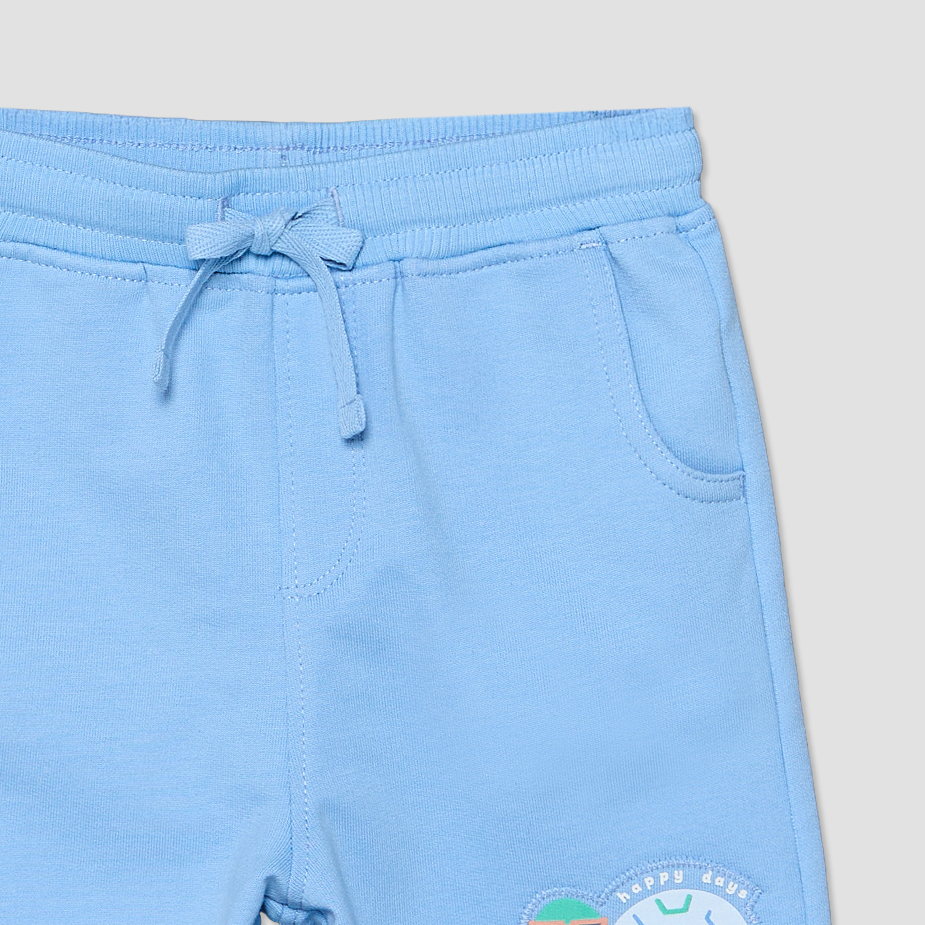 Set of 3 Juniors Crew Neck Short Sleeves T-shirt and Shorts Set with Applique Detail-baby-boys-clothing-setsandcoords-image-8