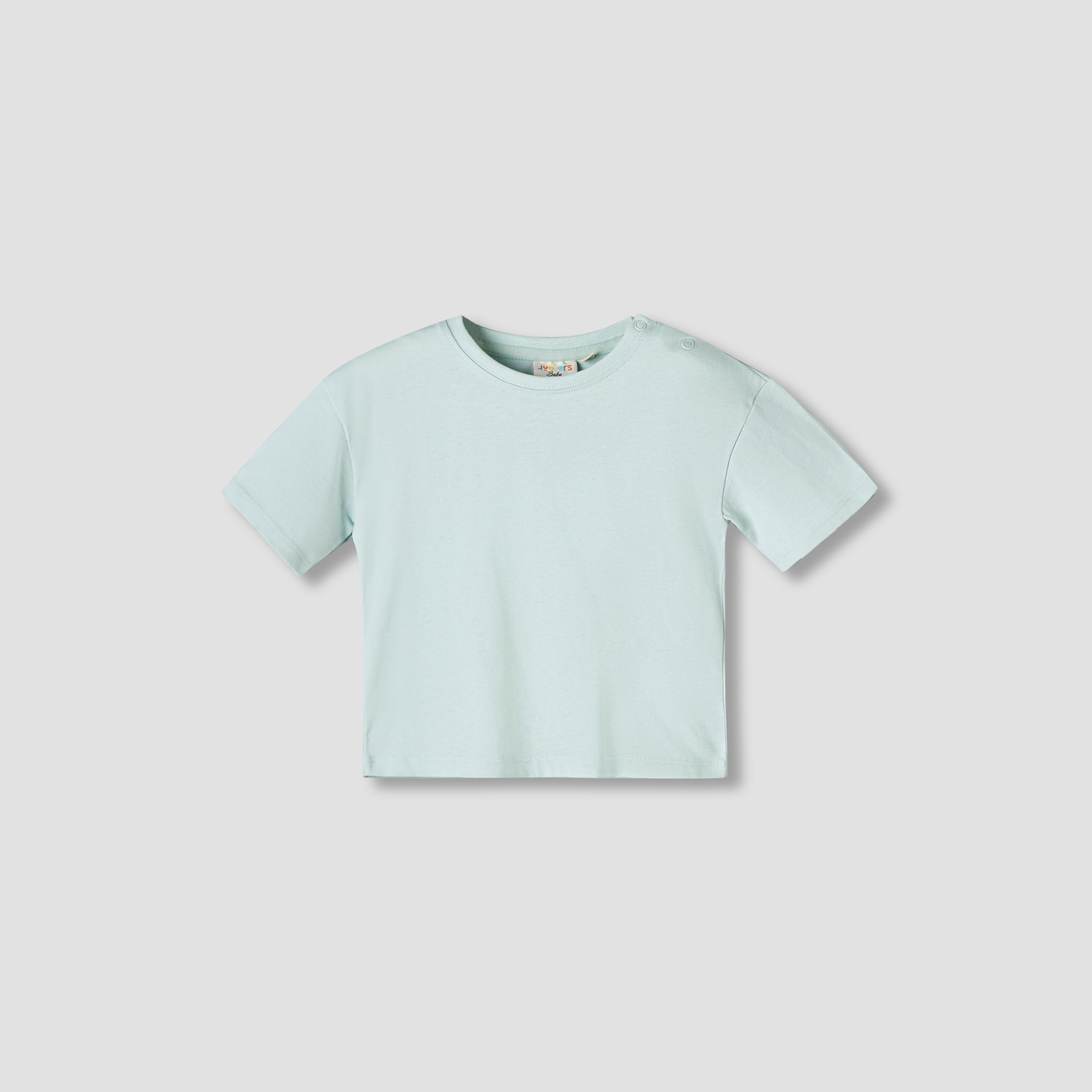 تيشيرت بأكمام قصيرة وياقة مستديرة مع دنغري وكاب من جونيورز-baby-boys-clothing-setsandcoords-image-7