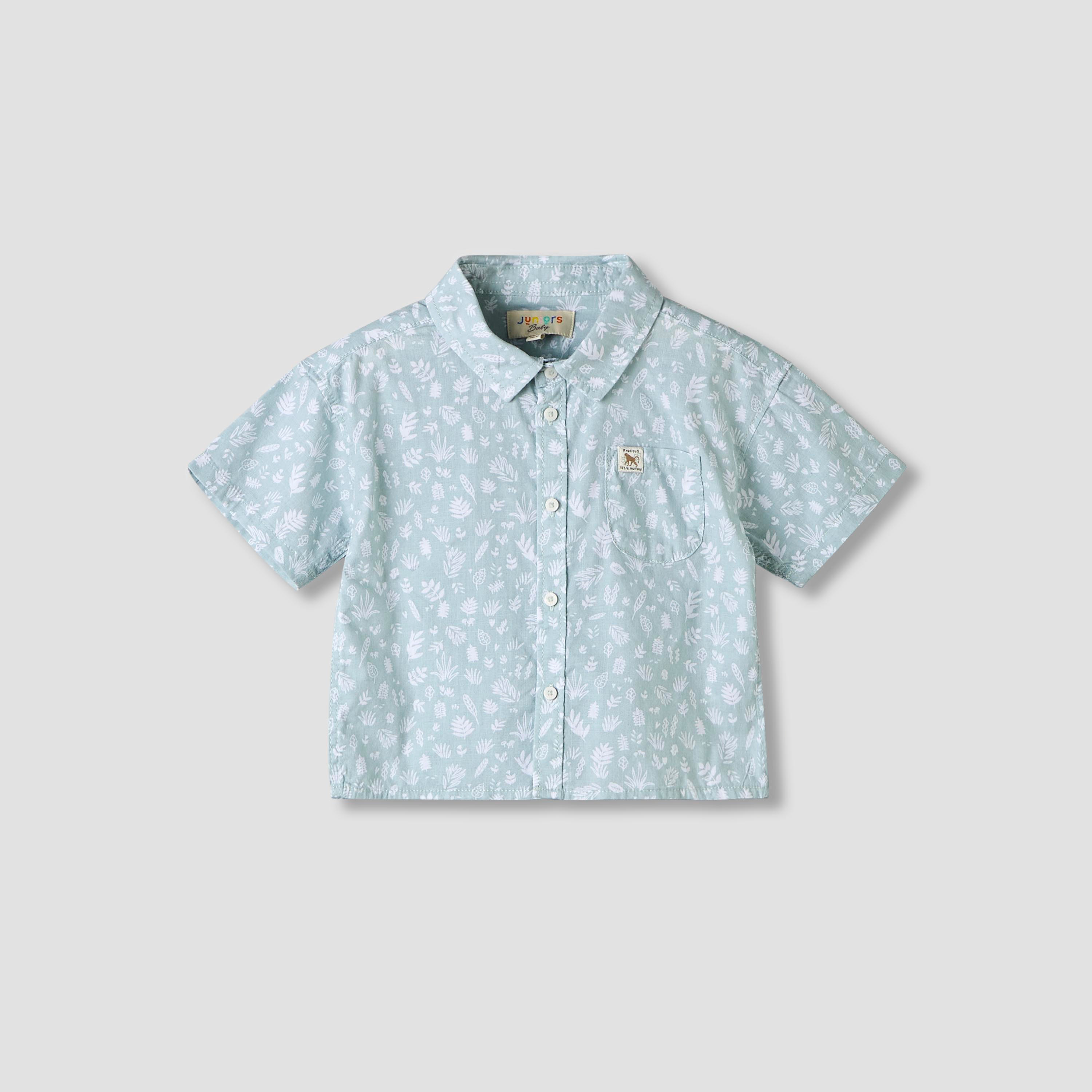 طقم شورت وقميص بياقة وأكمام قصيرة وطبعات من جونيورز-baby-boys-clothing-setsandcoords-image-3