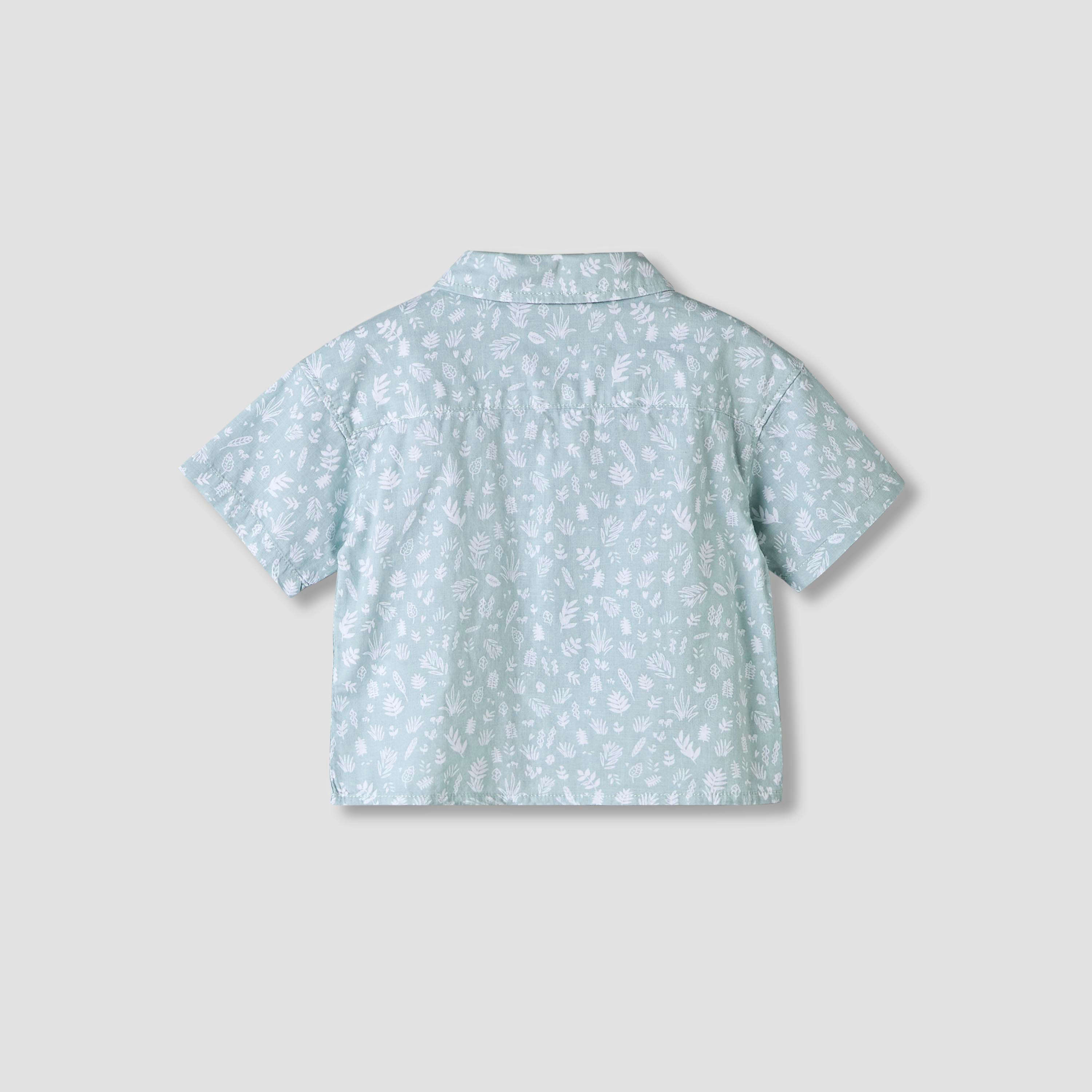 طقم شورت وقميص بياقة وأكمام قصيرة وطبعات من جونيورز-baby-boys-clothing-setsandcoords-image-5
