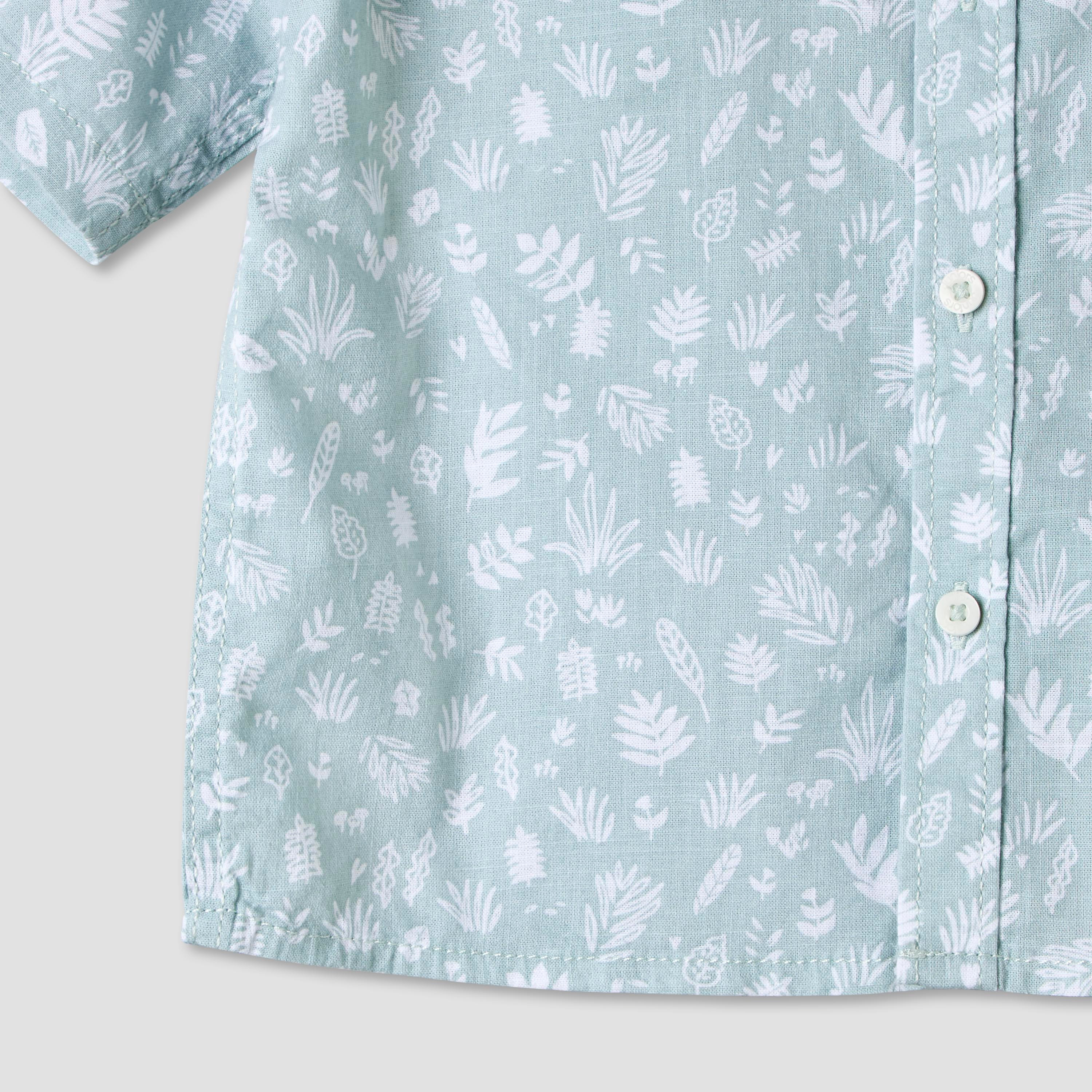 طقم شورت وقميص بياقة وأكمام قصيرة وطبعات من جونيورز-baby-boys-clothing-setsandcoords-image-8