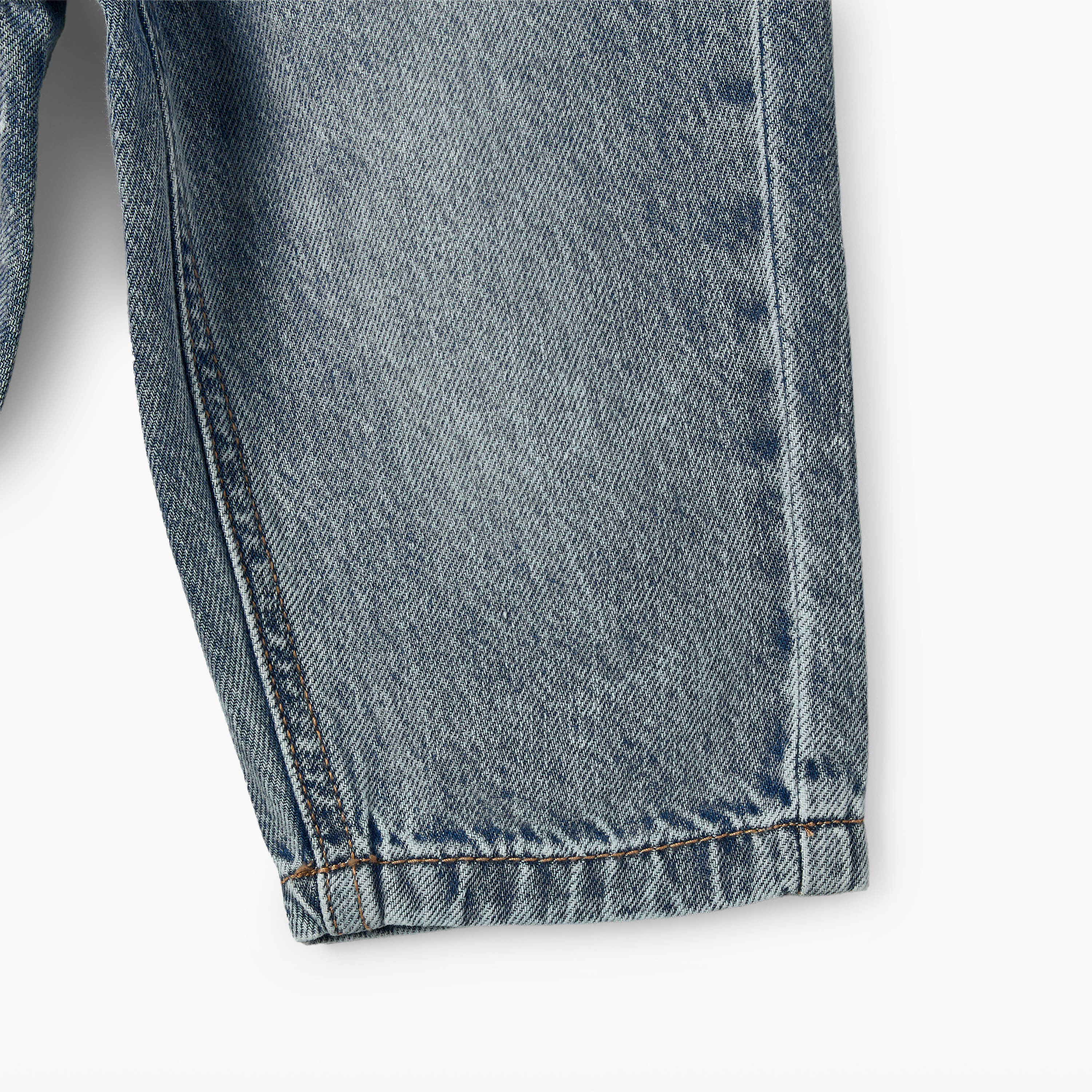 بنطلون جينز بجيوب وخصر مطاطي من جونيورز-baby-boys-clothing-bottoms-jeans-image-1