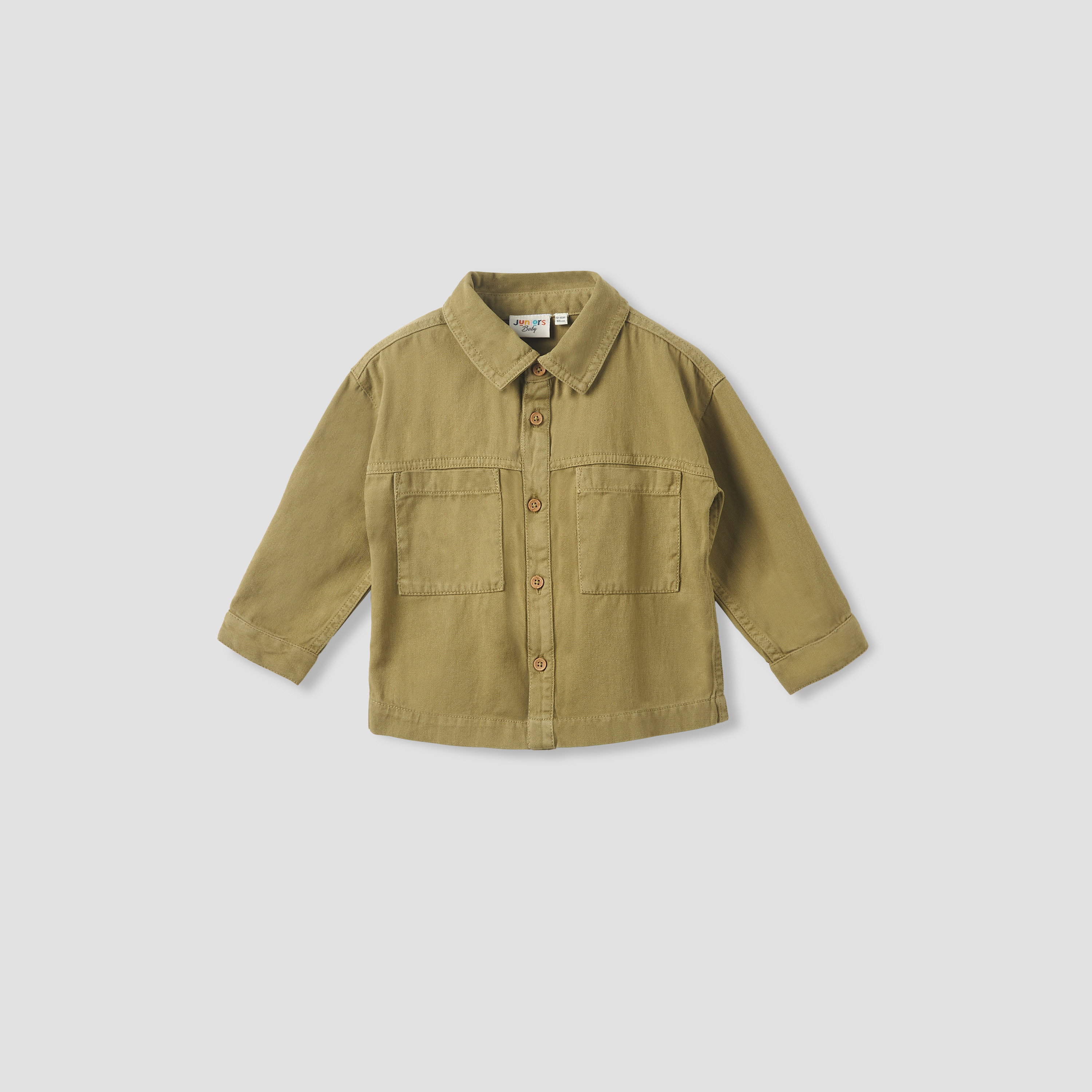 Juniors Long Sleeves Shirt with Pockets-baby-boys-clothing-shirts-image-2