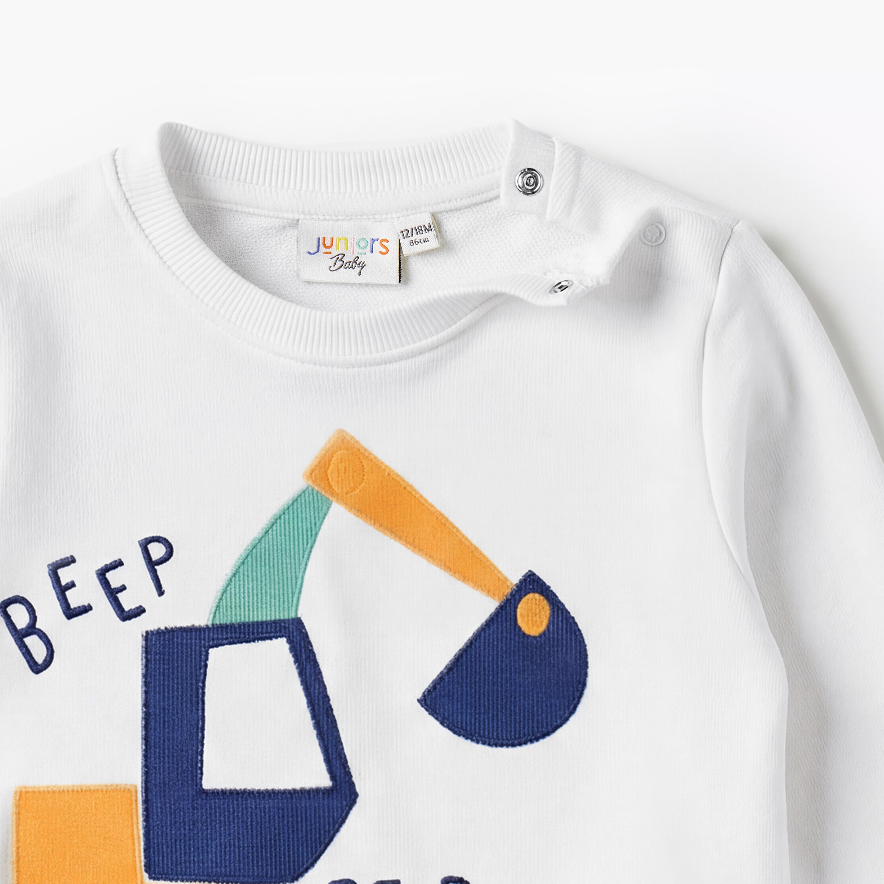 طقم بنطلون وتيشيرت بياقة ضيقة وأكمام قصيرة من جونيورز-baby-boys-clothing-setsandcoords-image-5