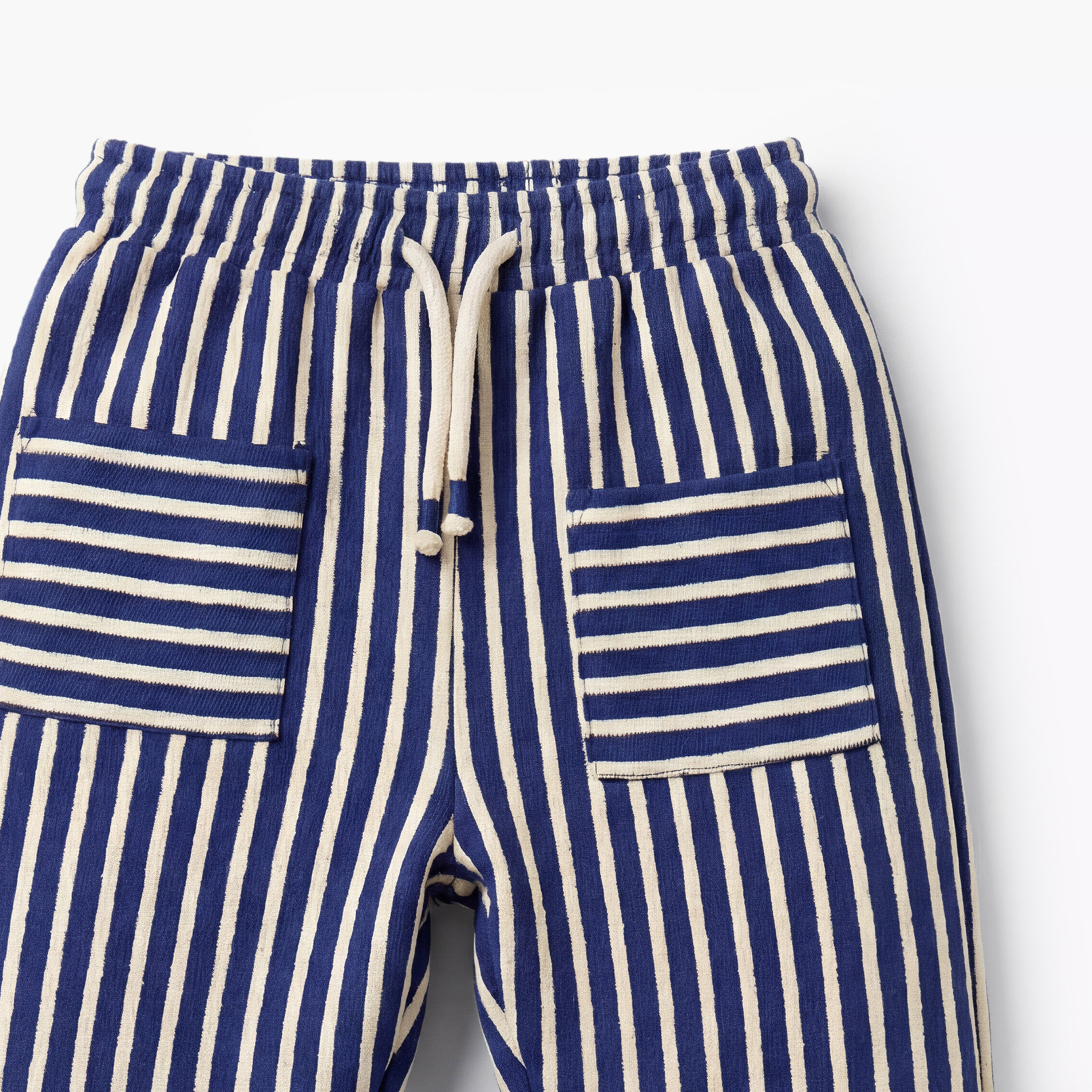 طقم بنطلون وتيشيرت بياقة ضيقة وأكمام قصيرة من جونيورز-baby-boys-clothing-setsandcoords-image-7