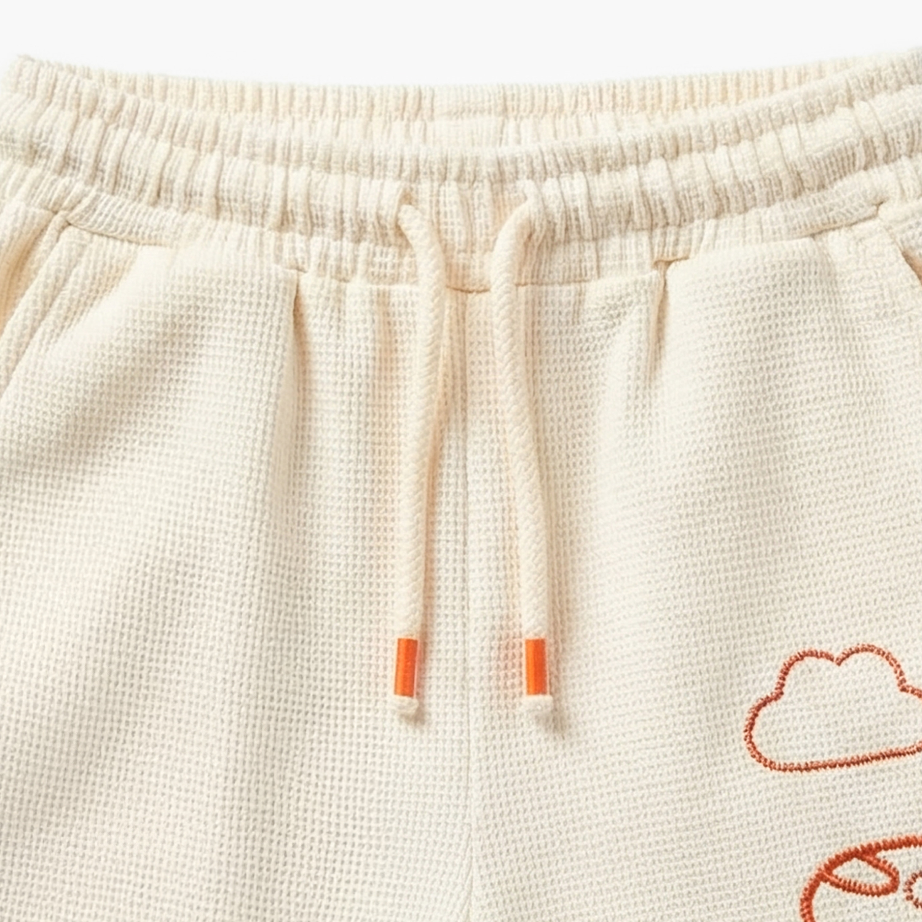 طقم تيشيرت بياقة مستديرة وأكمام قصيرة مع شورت بتطريز من جونيورز-baby-boys-clothing-setsandcoords-image-8