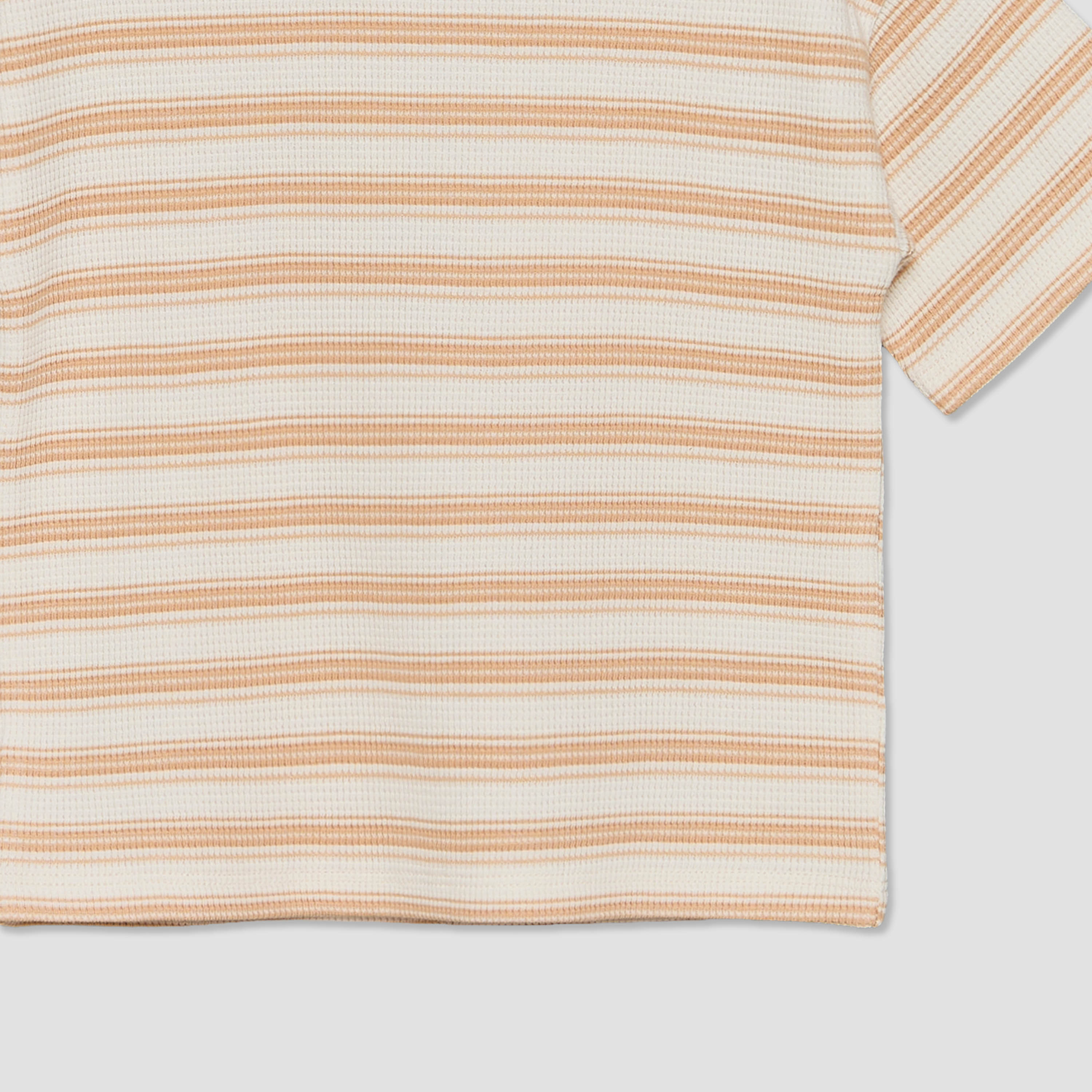 Juniors Crew Neck Short Sleeves T-shirt and Shorts Set with Stripes-baby-boys-clothing-setsandcoords-image-6