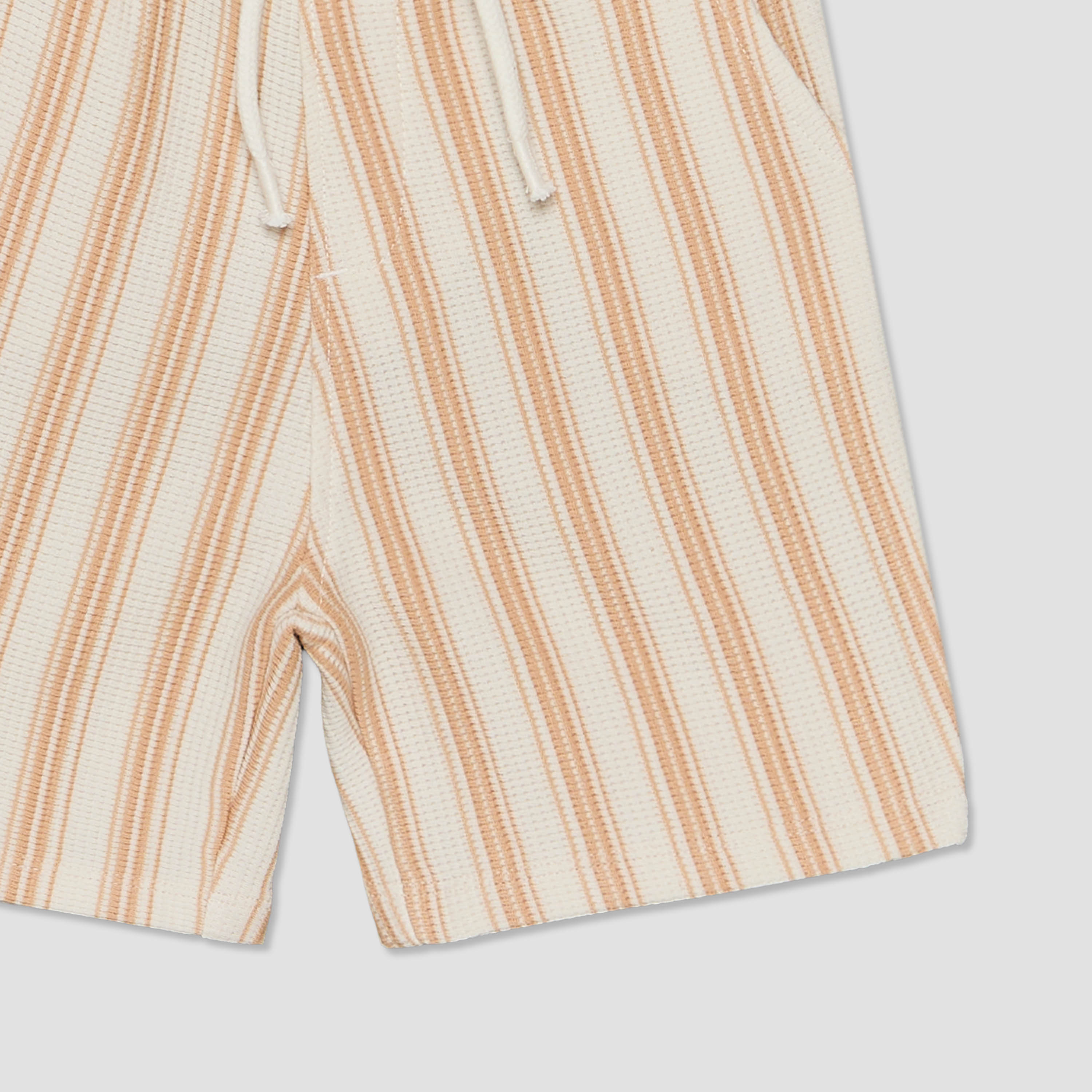 Juniors Crew Neck Short Sleeves T-shirt and Shorts Set with Stripes-baby-boys-clothing-setsandcoords-image-8