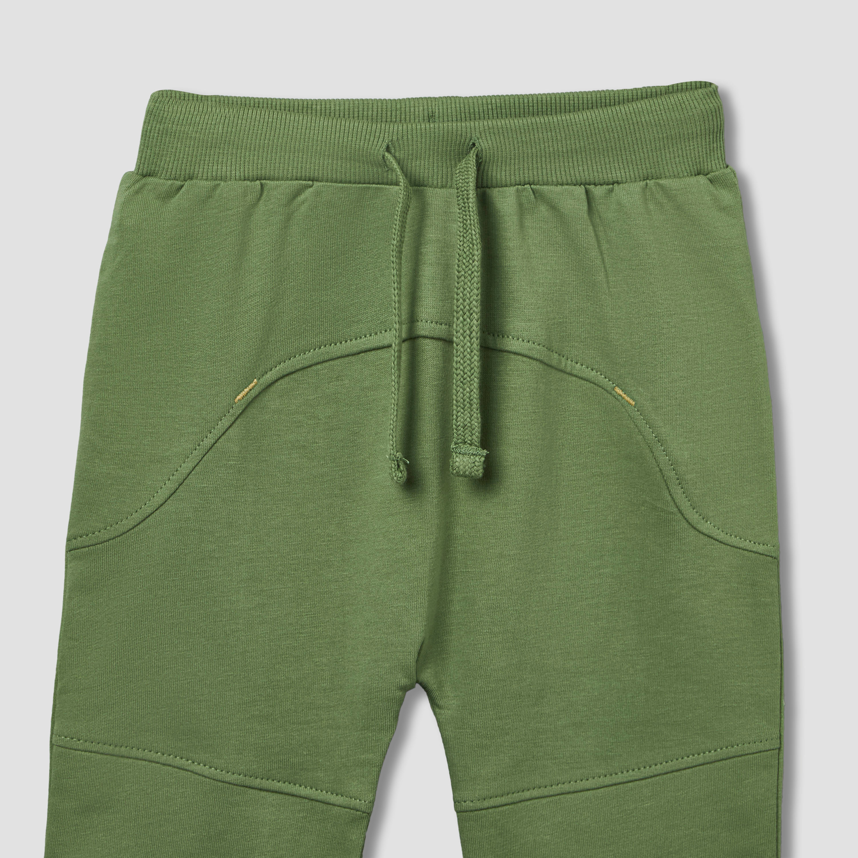 Juniors Crew Neck Long Sleeves Sweatshirt and Joggers Set with Drawstring Waist-baby-boys-clothing-winterwear-setsandcoords-image-8