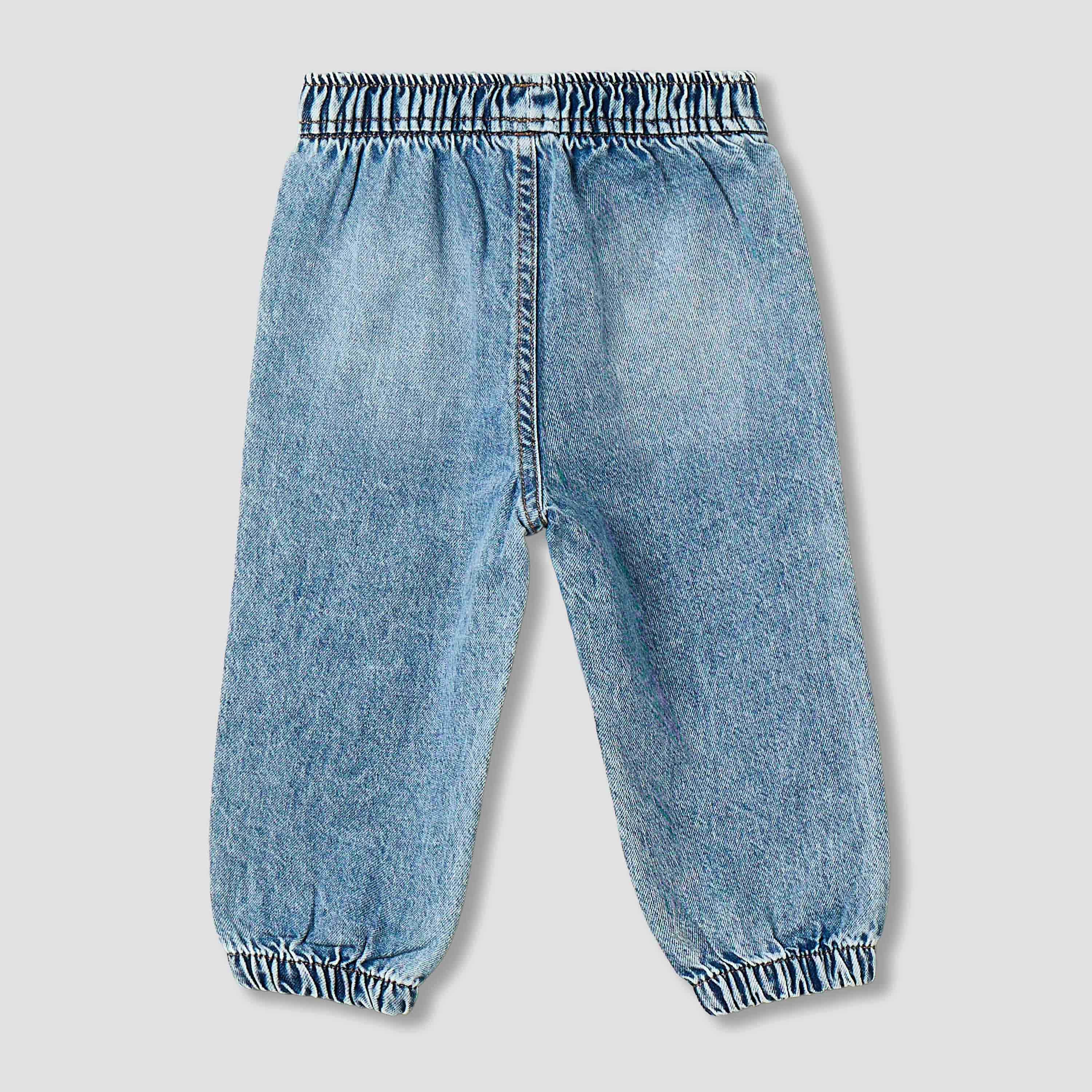 Juniors Elasticated Drawstring Joggers with Pockets-baby-boys-clothing-bottoms-joggersandtrackpants-image-3