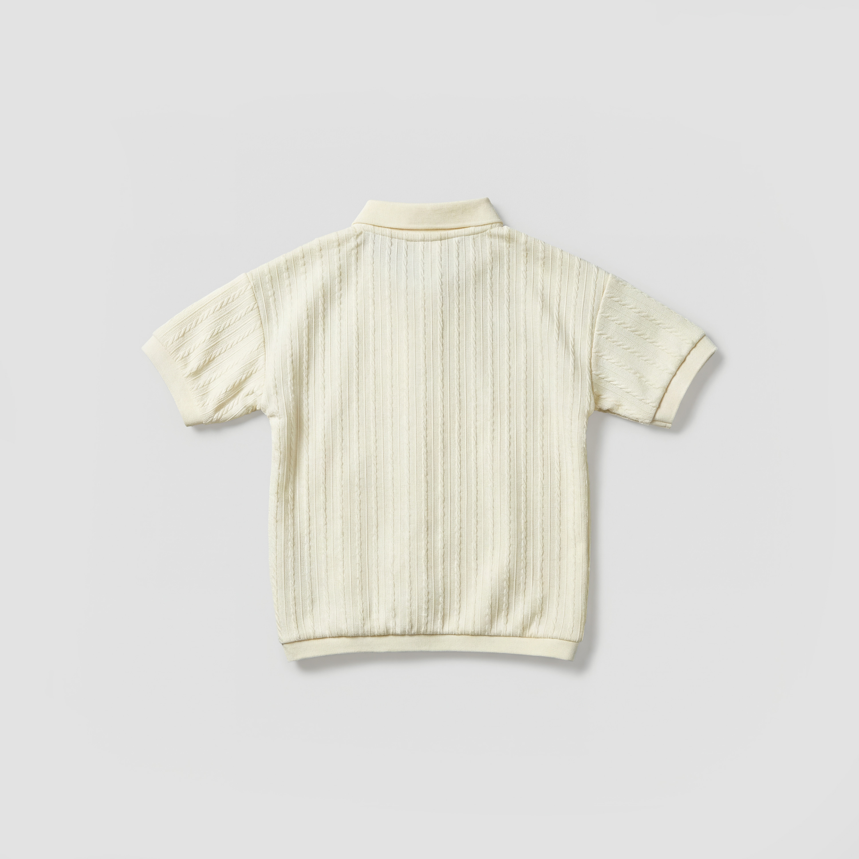 Juniors Short Sleeves Polo T-shirt with Texture-baby-boys-clothing-tshirtsandpolos-image-3