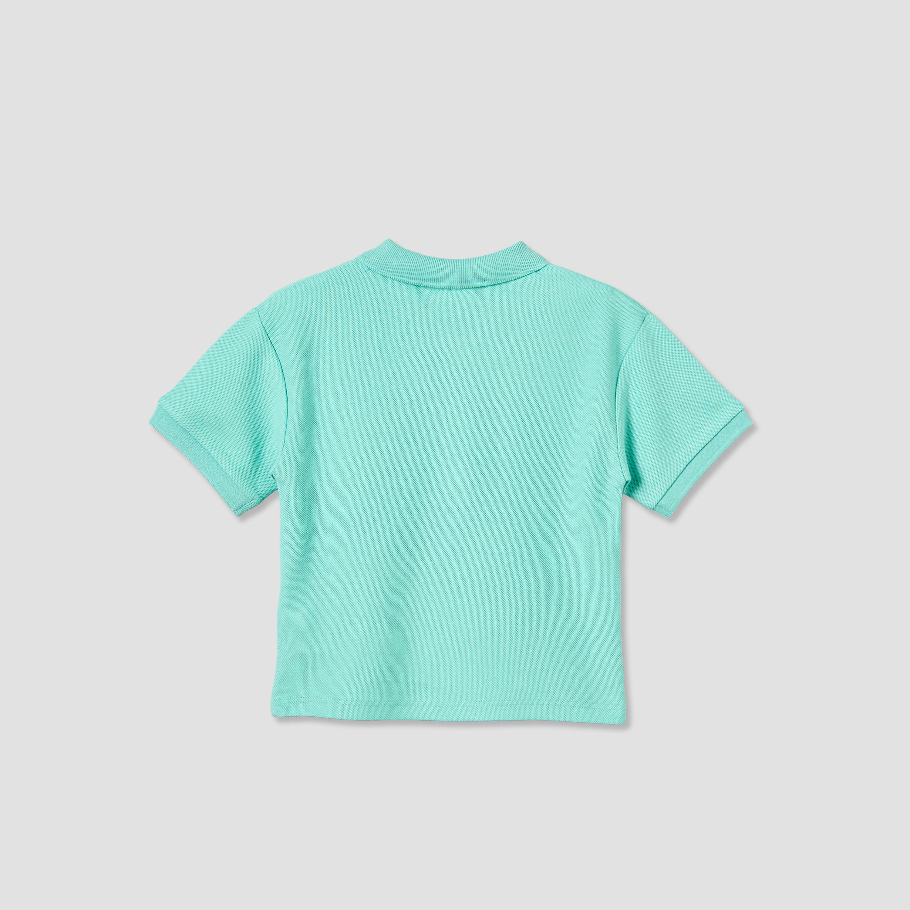 Juniors Collared Short Sleeves Polo T-shirt with Dinosaur Embroidery-baby-boys-clothing-tshirtsandpolos-image-3