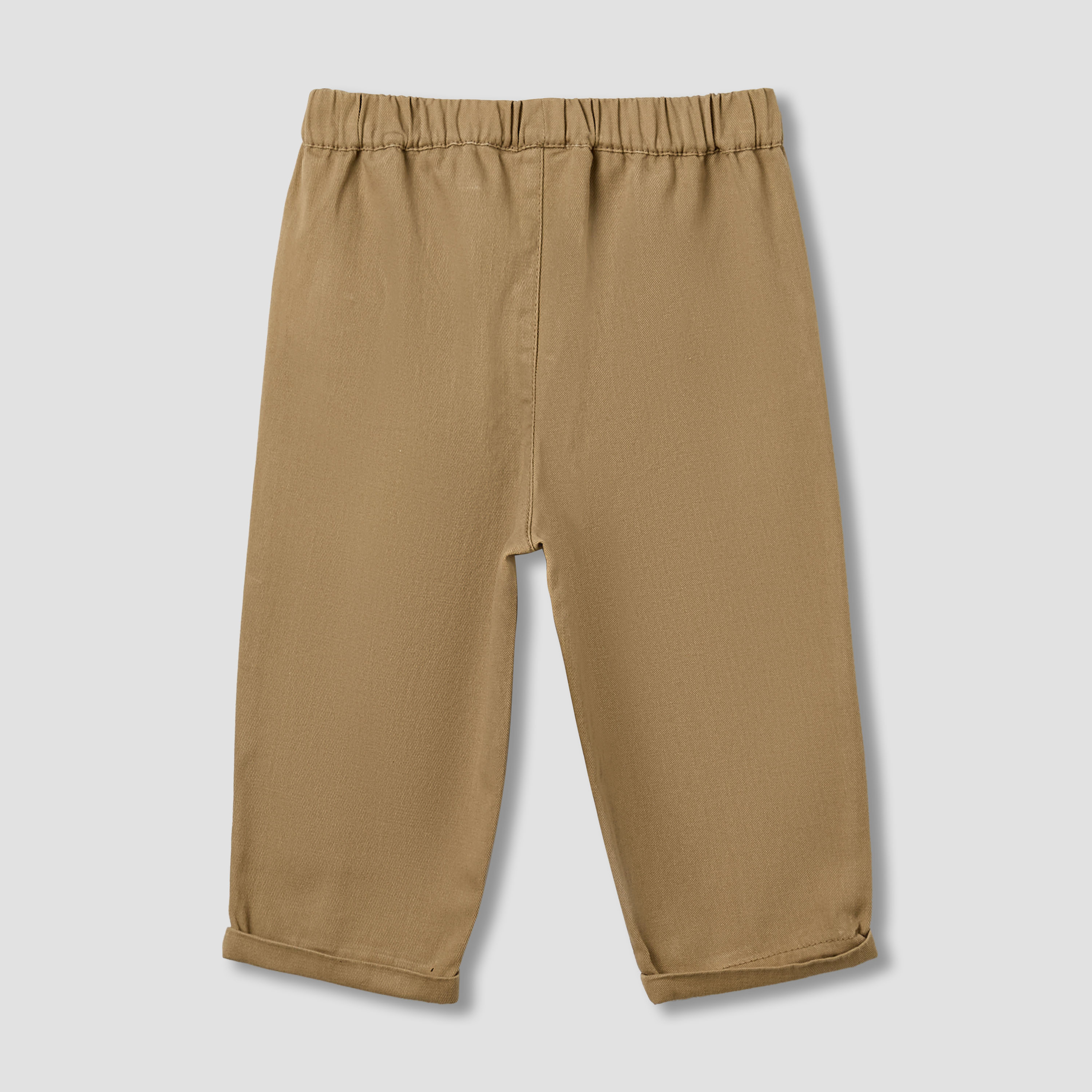 Juniors Boys Trousers with Pockets - Cotton - Elastic Waist-baby-boys-clothing-bottoms-trousers-image-3