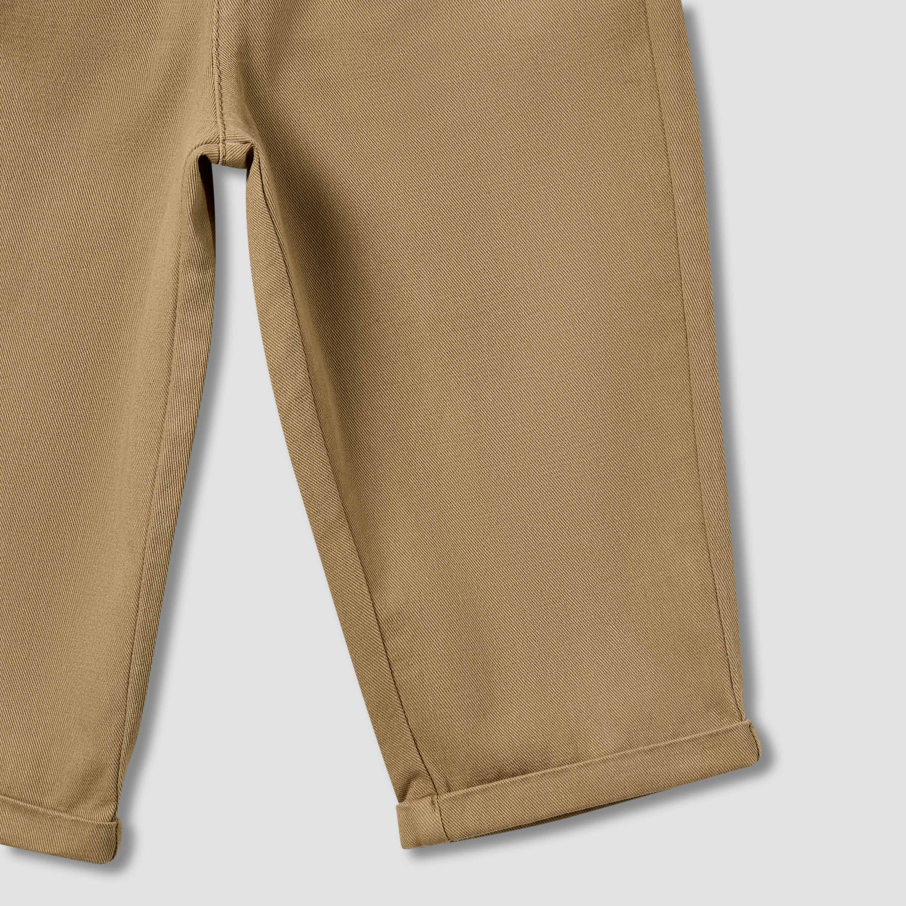Juniors Boys Trousers with Pockets - Cotton - Elastic Waist-baby-boys-clothing-bottoms-trousers-image-5