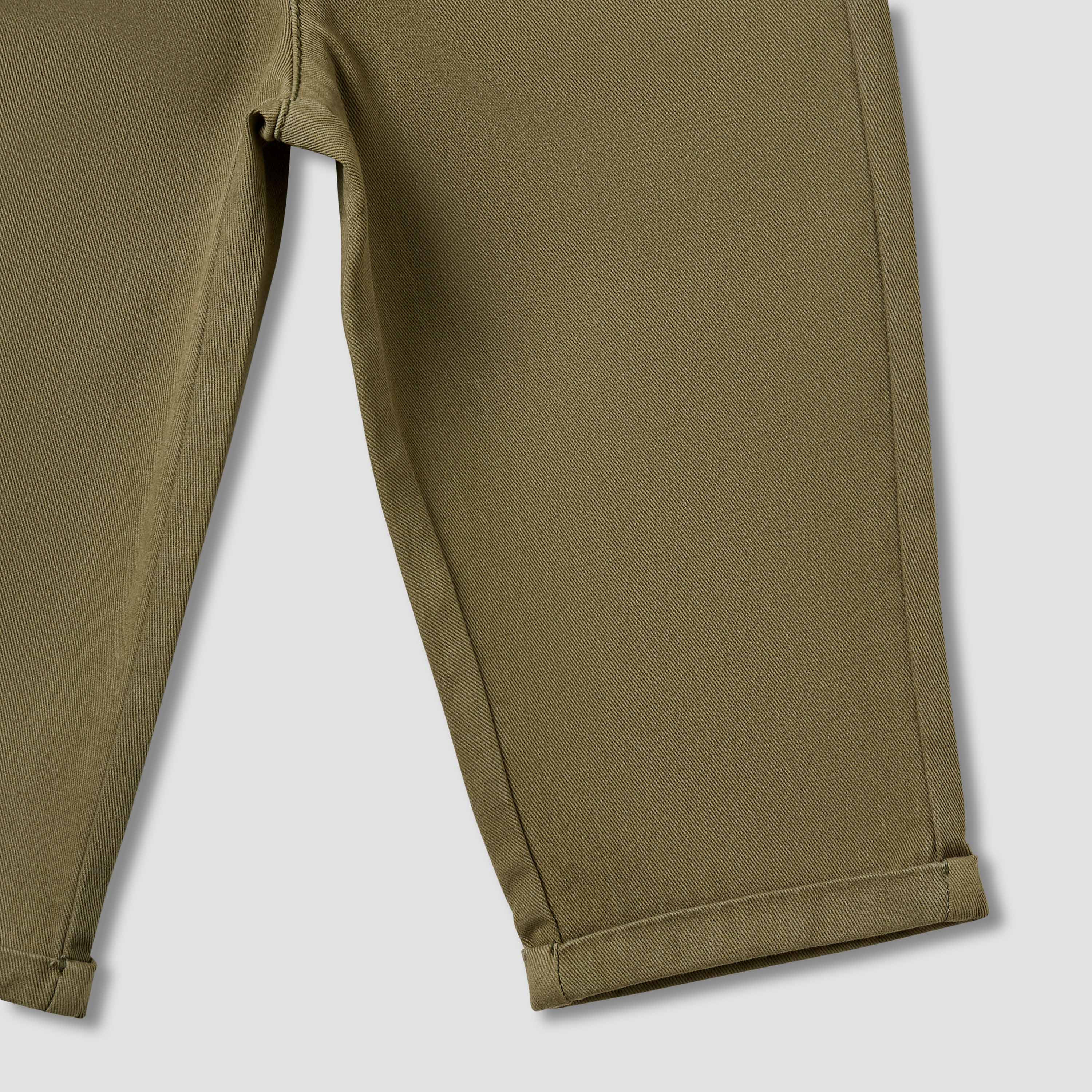 Juniors Boys Trousers with Pockets - Cotton - Elastic Waist-baby-boys-clothing-bottoms-trousers-image-5