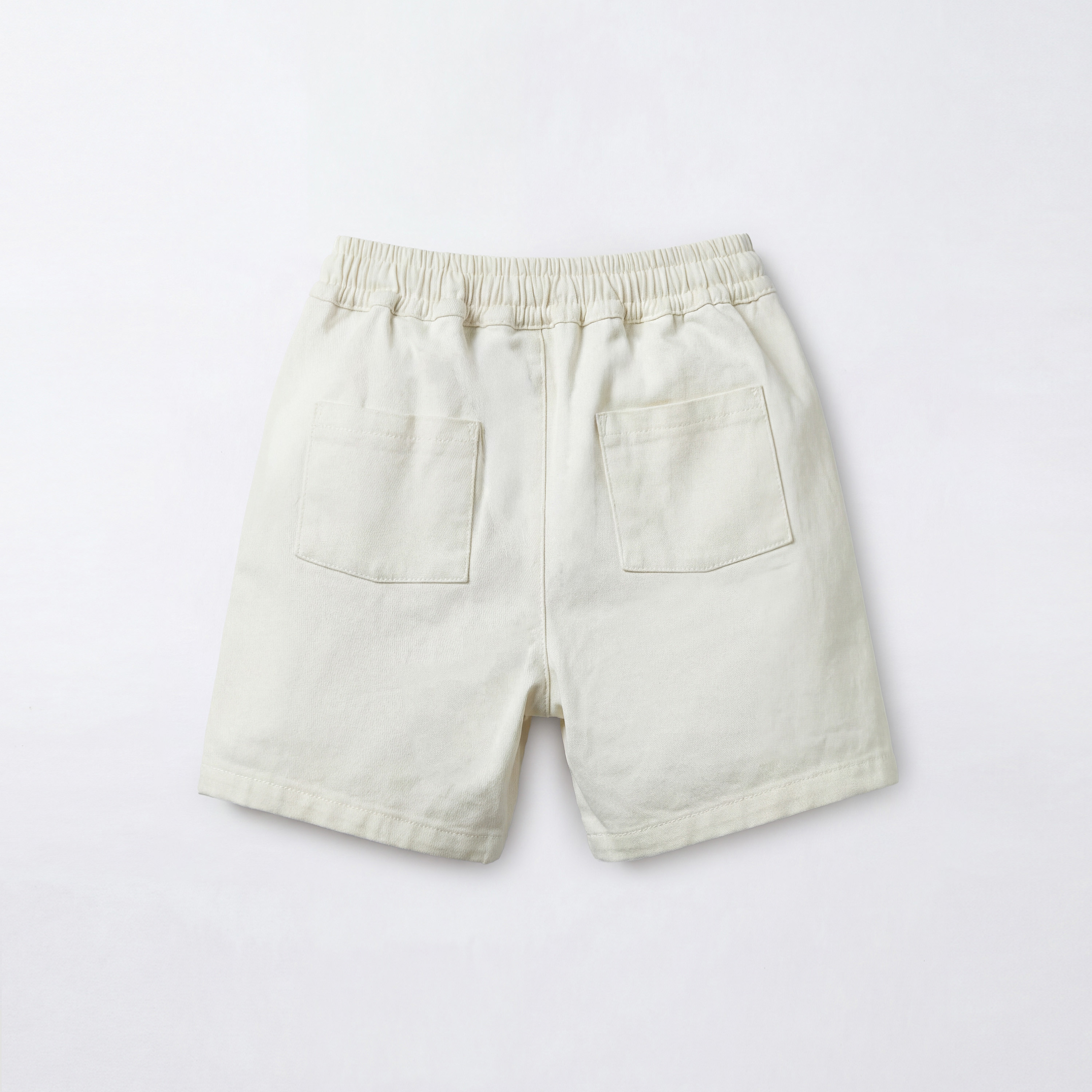 Juniors Elasticated Drawstring Waist Shorts with Pockets-baby-boys-clothing-bottoms-shorts-image-3