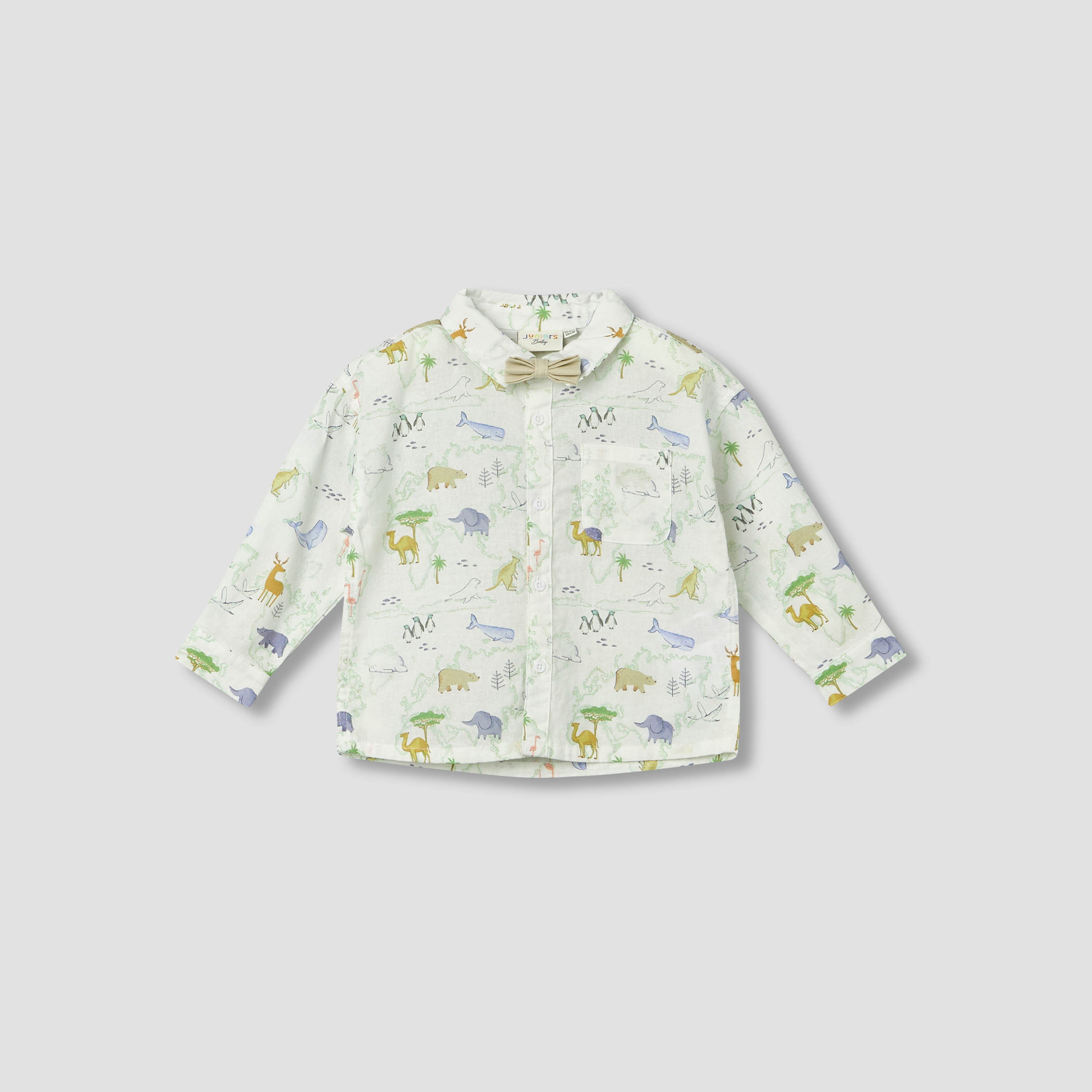 Juniors Collared Neck Long Sleeves Shirt and Pants Set with Suspenders-baby-boys-clothing-setsandcoords-image-4