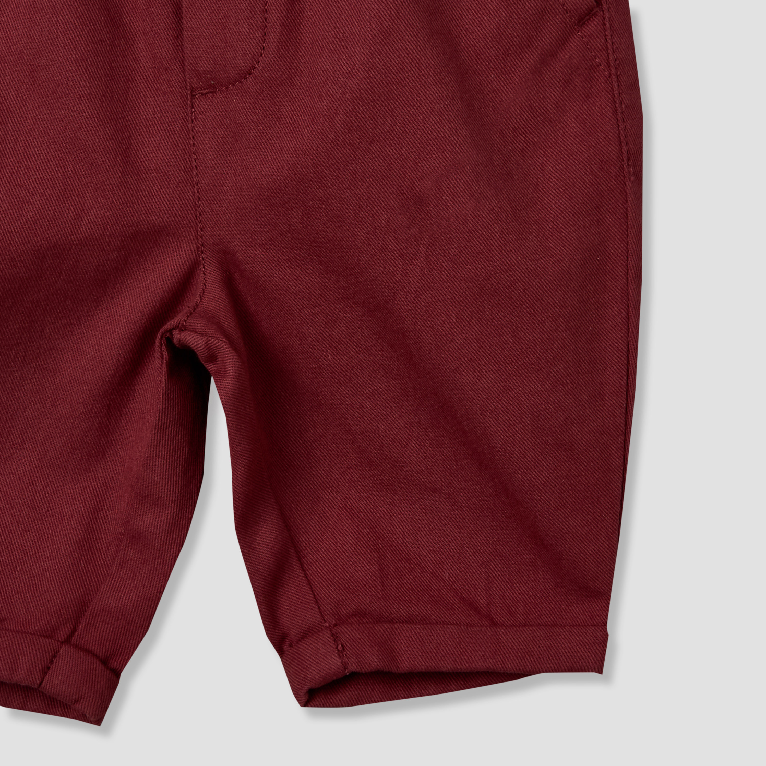 طقم شورت بحمالات وقميص بأكمام طويلة وياقة عادية من جونيورز-baby-boys-clothing-setsandcoords-image-7