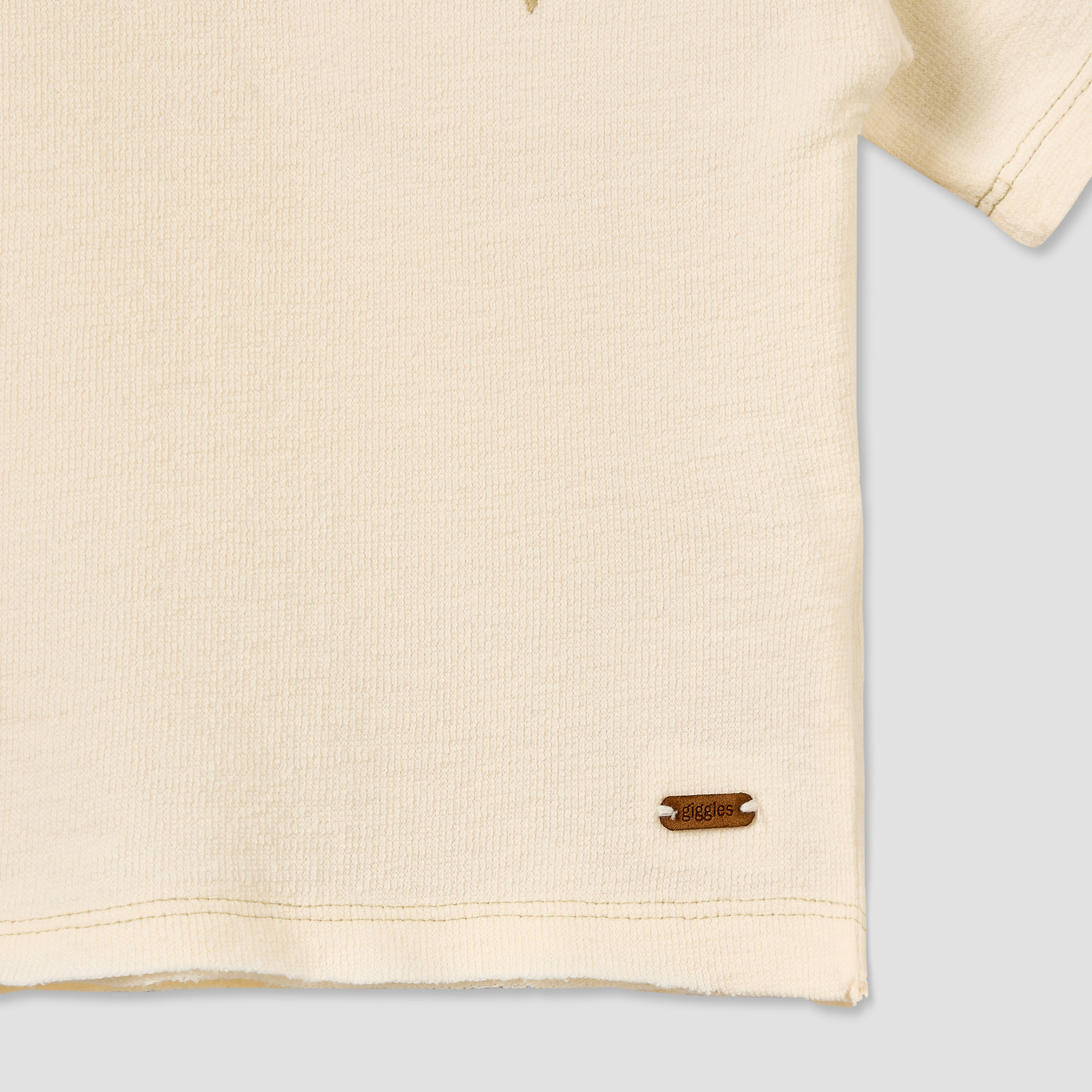 Giggles Crew Neck Short Sleeves T-shirt with Marine Print-baby-boys-clothing-tshirtsandpolos-image-5