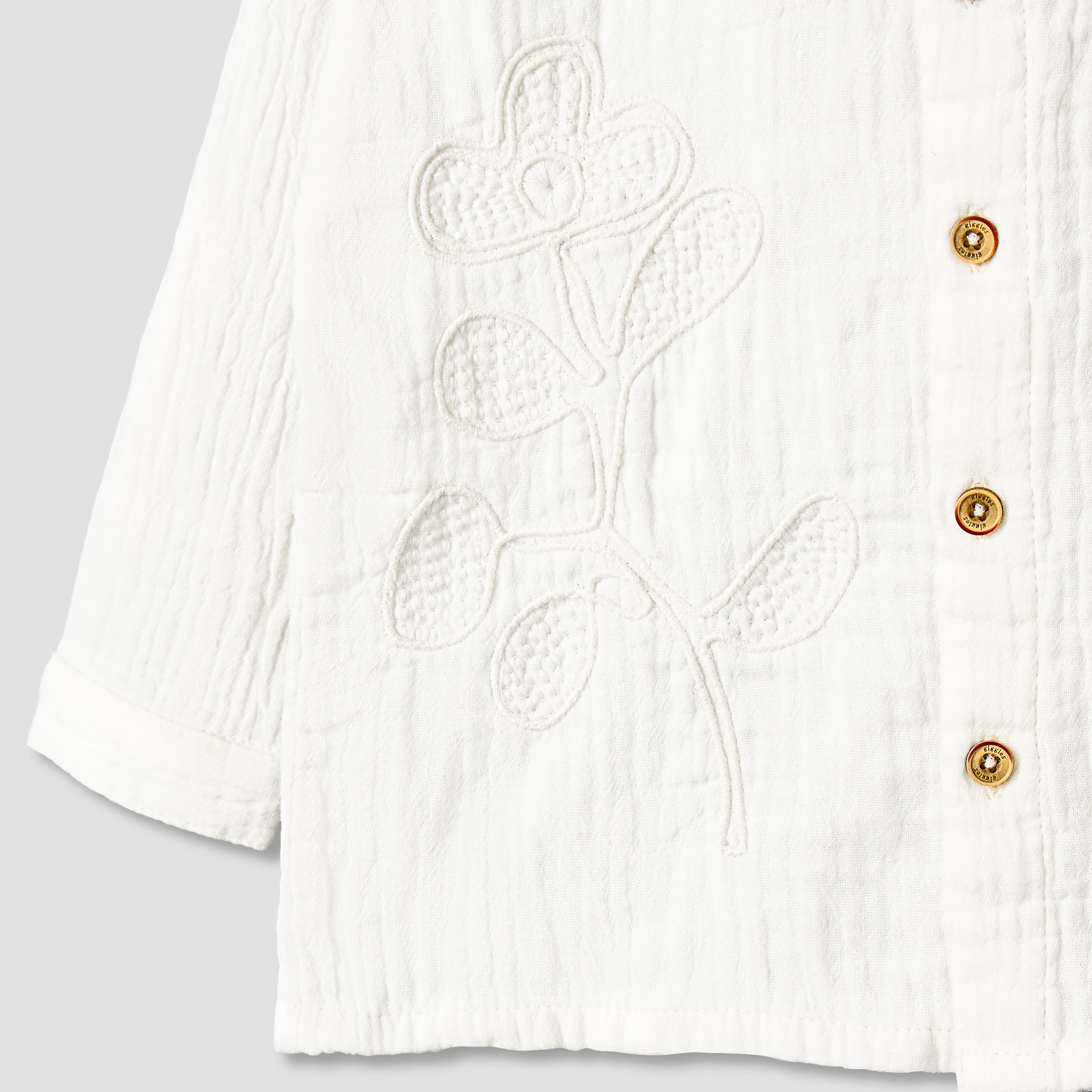 Giggles Hooded Long Sleeves Shirt with Floral Applique-baby-boys-clothing-shirts-image-6